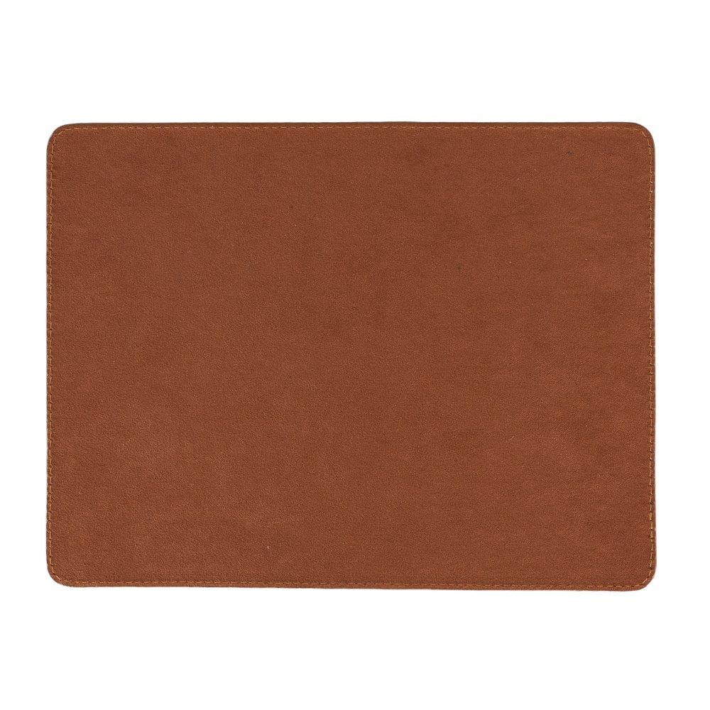 Ergonomic Brown Luxury Leather Mouse Pad with anti-slip - Bomonti - 2