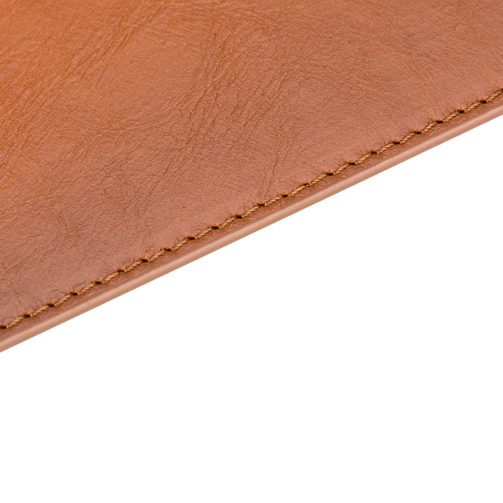 Ergonomic Brown Luxury Leather Mouse Pad with anti-slip - Bomonti - 3