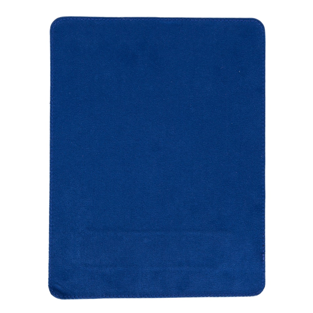 Ergonomic Blue Luxury Leather Mouse Pad with Wrist Rest Support and anti-slip - Bomonti - 2