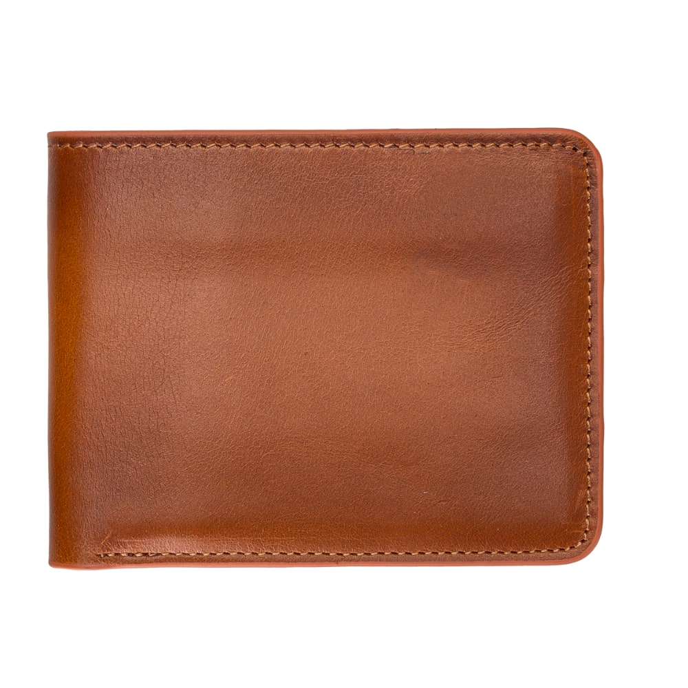 Leather Bifold Minimalist Wallet