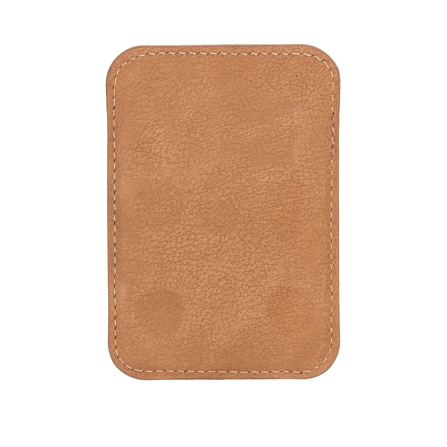 Brown Leather Apple MagSafe Card Holder Magnetic Wallet for iPhone - Bomonti - 5