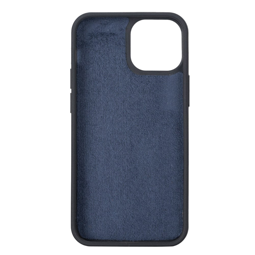 Blue Leather iPhone 13 Mini Detachable Bi-Fold RFID Wallet Case with MagSafe & Card Holder - Bomonti - 6