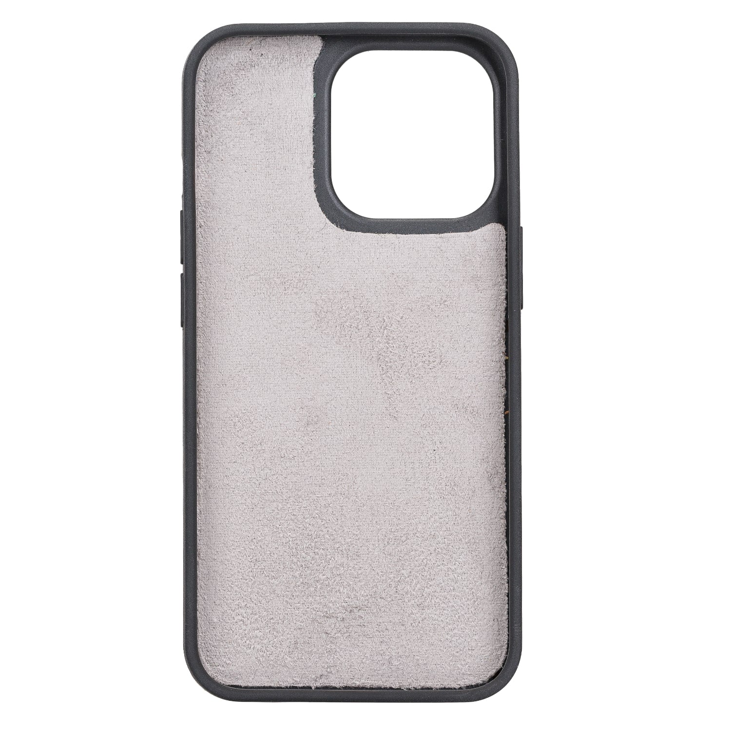 Luxury Grey Leather iPhone 13 Pro Wallet Case with MagSafe & RFID Card Holder - Bomonti - 4