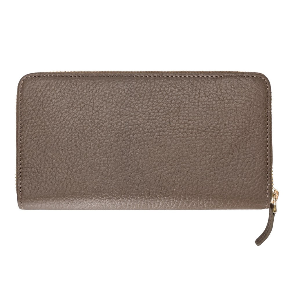 Luxury Leather Women’s Minimalist Clutch Purse - Bomonti - 1