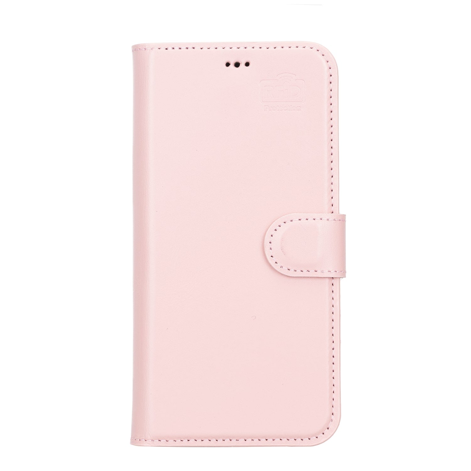 Pink Leather iPhone 13 Pro Max Detachable Bi-Fold RFID Wallet Case with MagSafe & Card Holder - Bomonti - 3