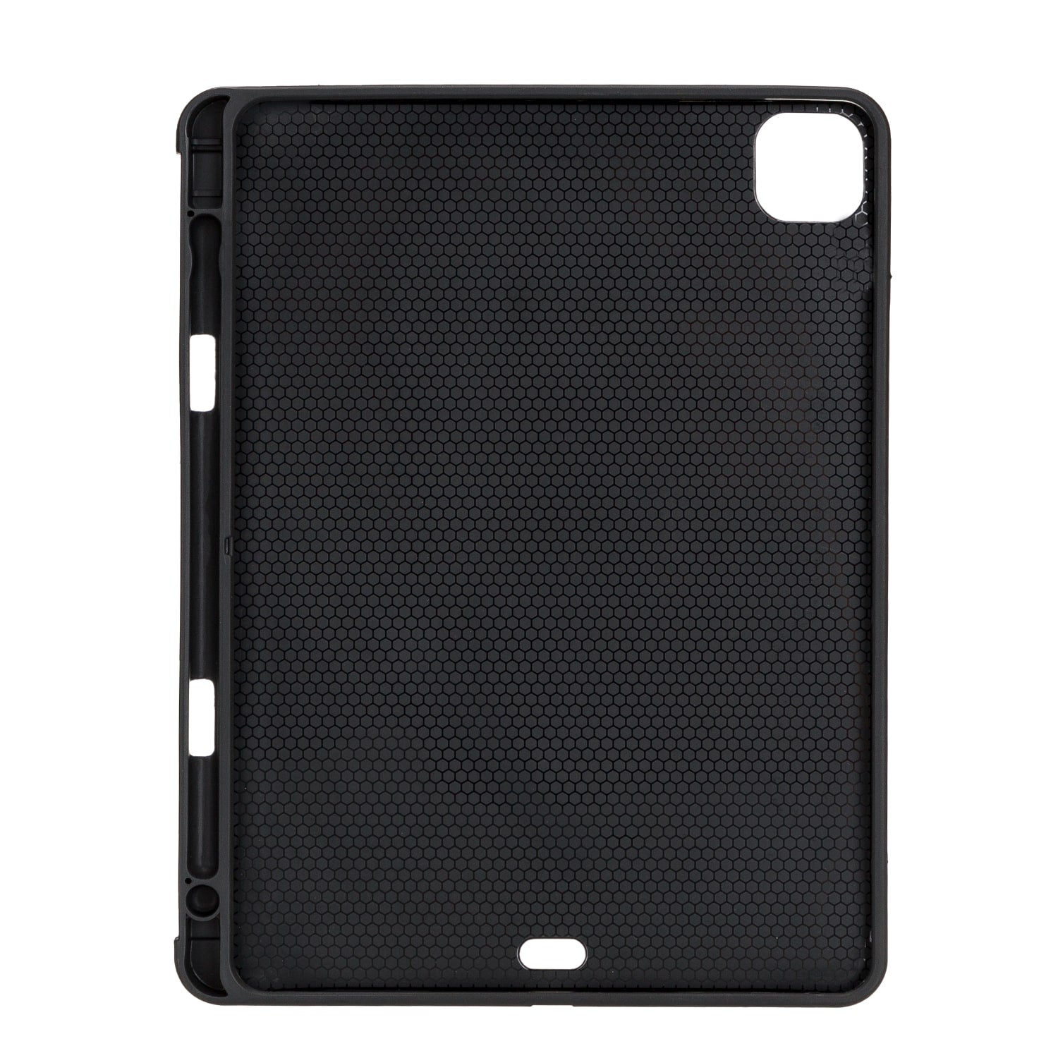 Tan Brown Leather iPad Air 10.9 Inc Smart Folio Case with Apple Pen Holder - Bomonti - 6