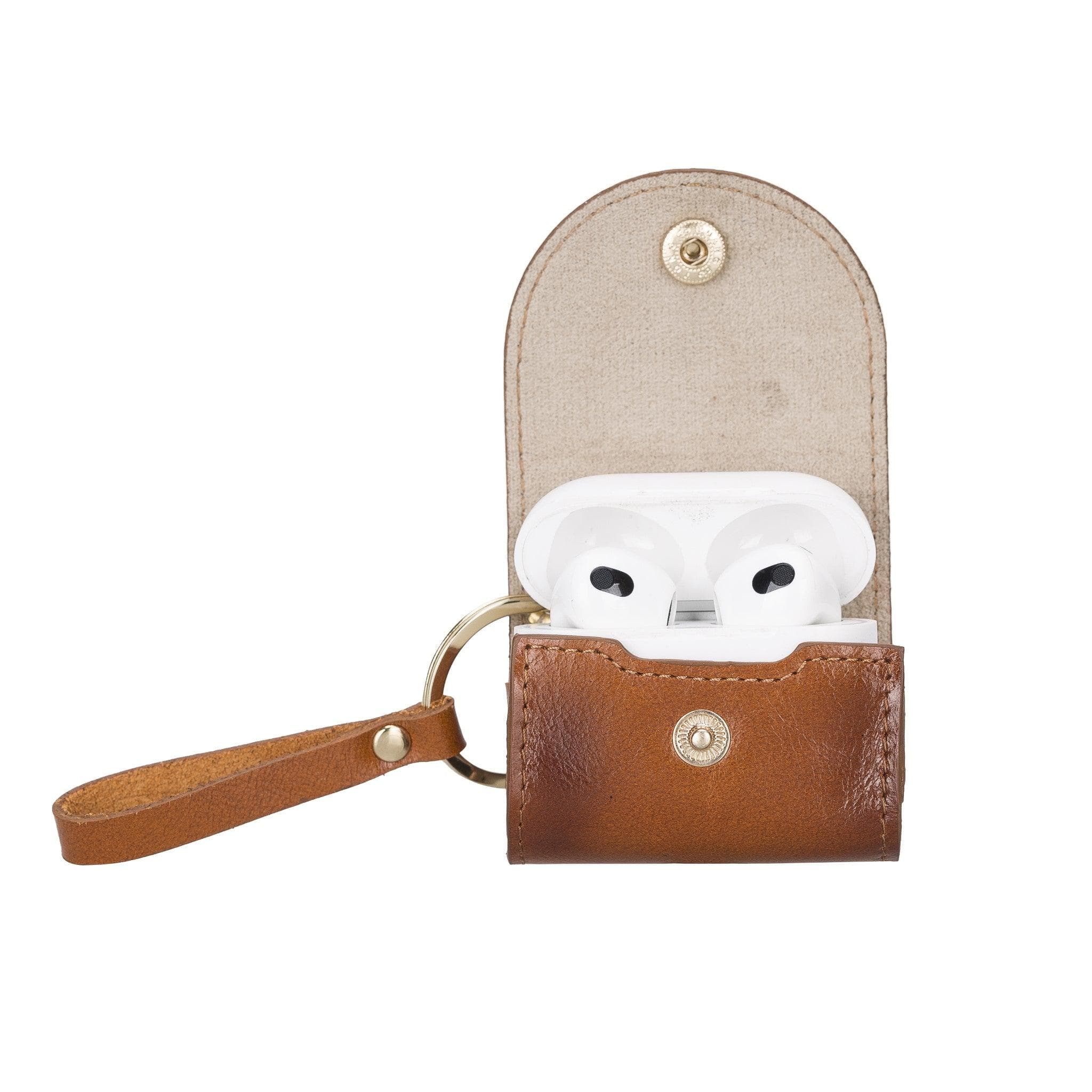 B2B - AirPods 3 Leather Case with Hook Bomonti