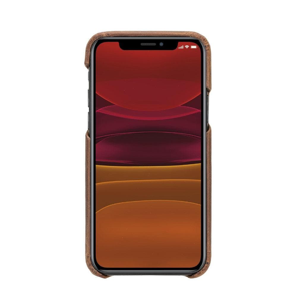 Apple iPhone 11 Series Full Leather Cover / F360 Bomonti