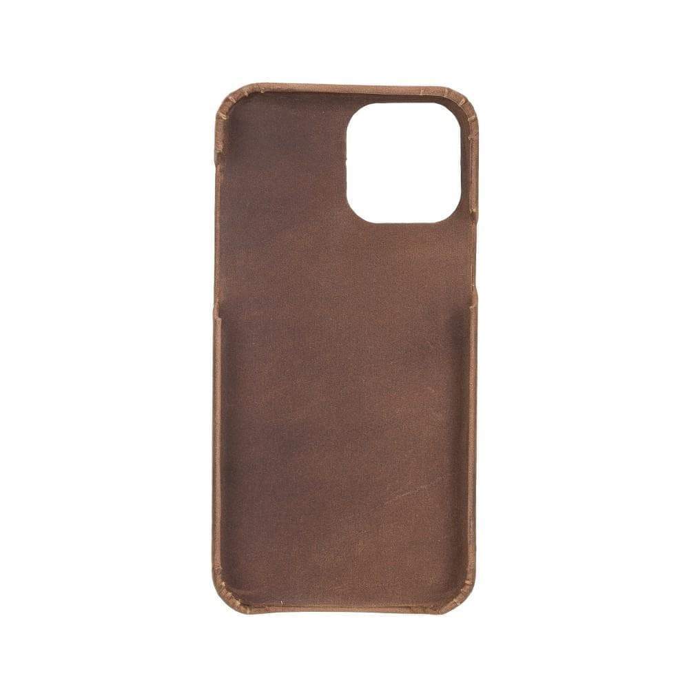 B2B - Apple iPhone 12 and 12 Pro Leather Case / F360 - F360 Cover Bomonti