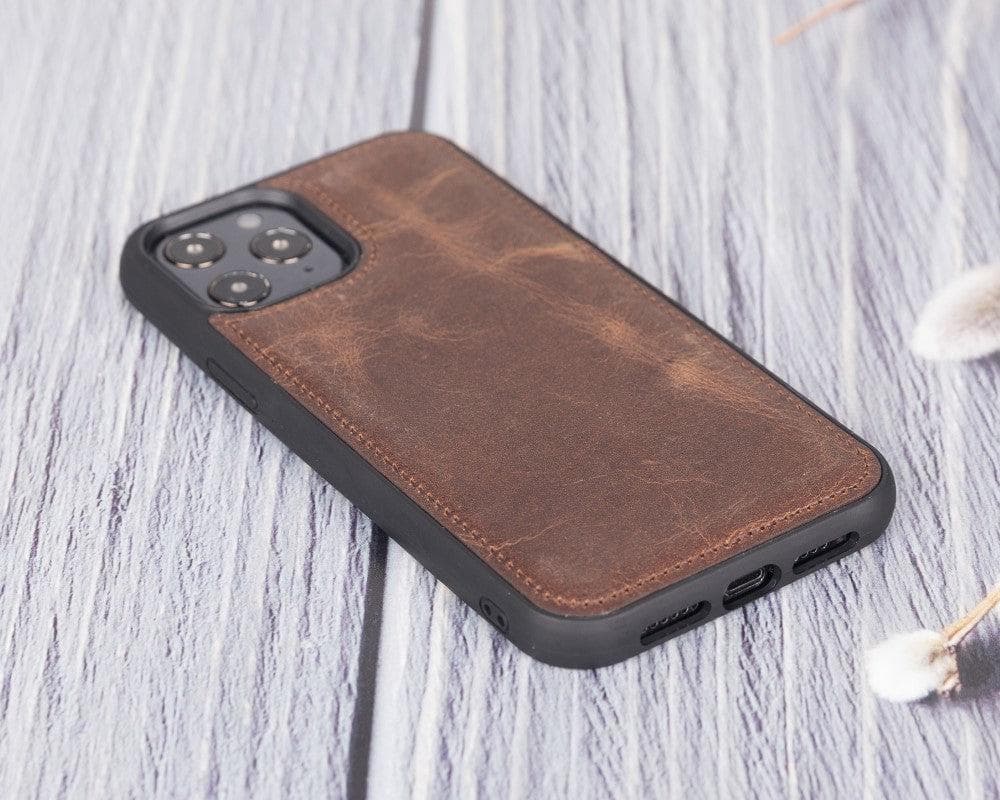 B2B - Apple iPhone 12 Pro Max Leather Case / FXC - Flex Cover Back Bomonti