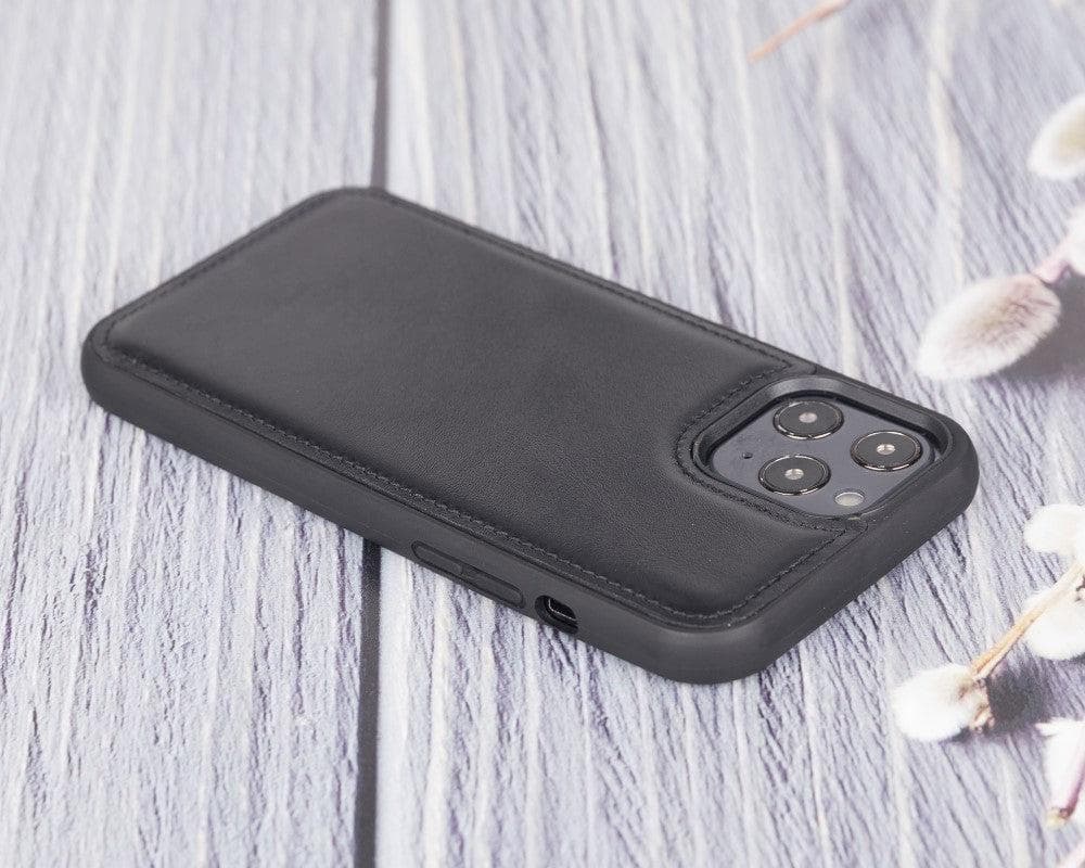 B2B - Apple iPhone 12 Pro Max Leather Case / FXC - Flex Cover Back Bomonti