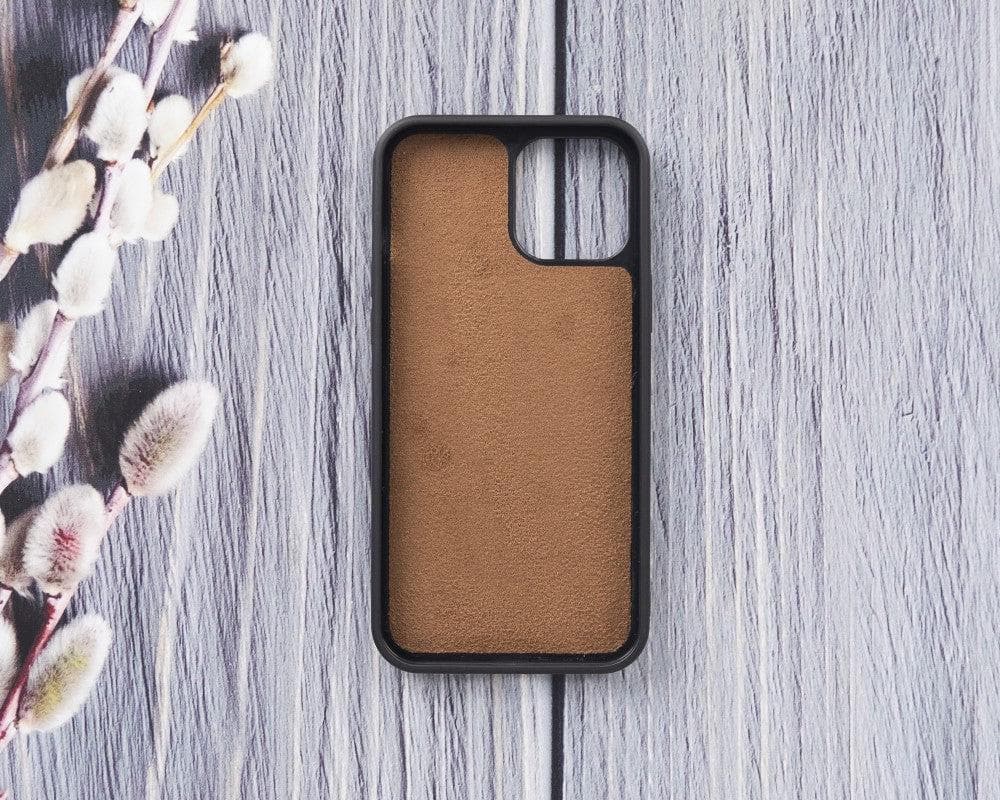 B2B - Apple iPhone 12 Series Detachable Leather Case / MW Bomonti