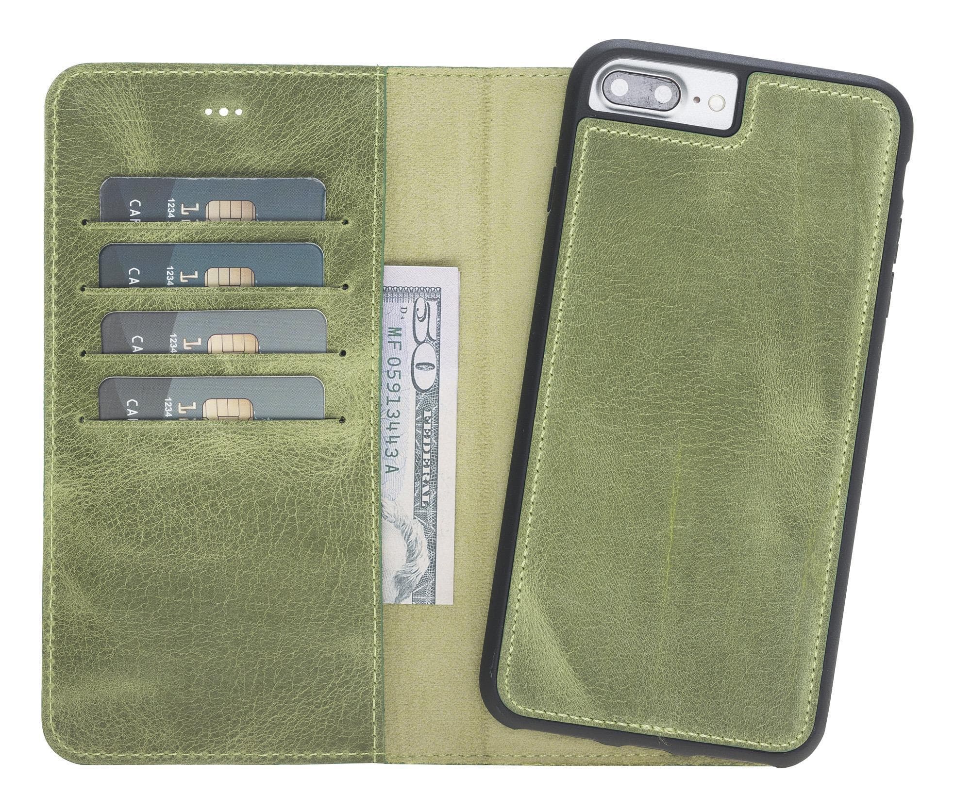 B2B - Apple iPhone 7 Plus/8 Plus Detachable Leather Case G16 Bomonti
