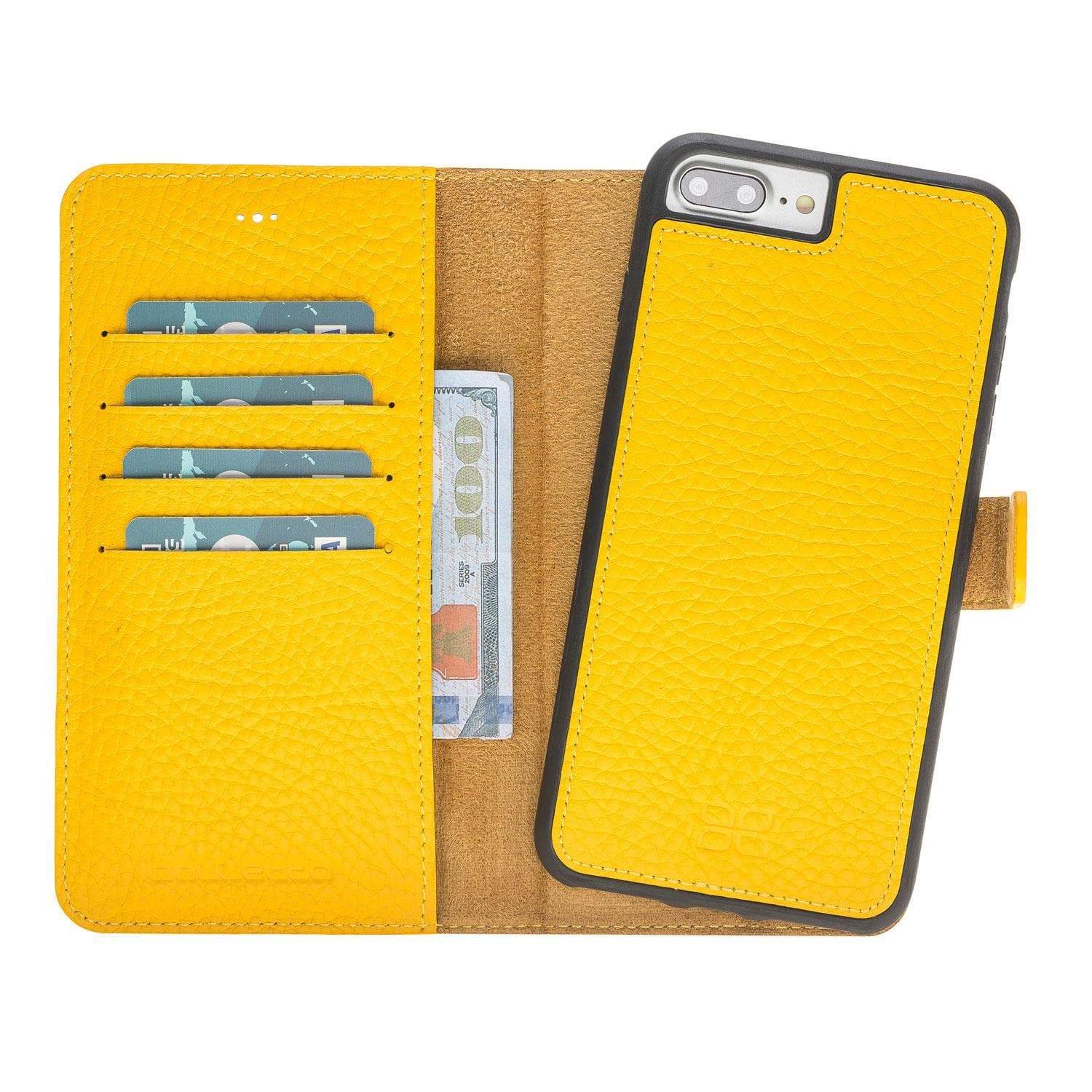 B2B - Apple iPhone 7 Plus/8 Plus Detachable Leather Case FL12 Bomonti