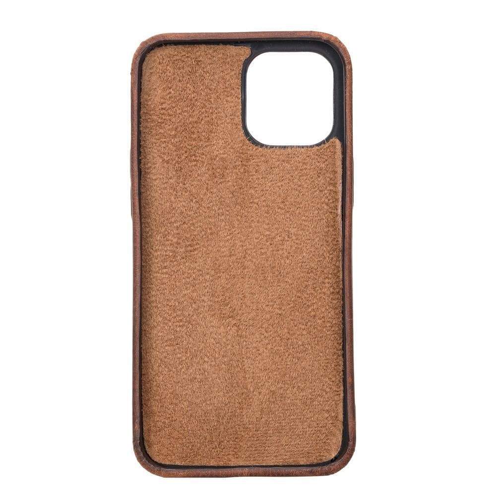 B2B - Apple iPhone 12 Pro Max Leather Case / RC - Rock Cover Bomonti