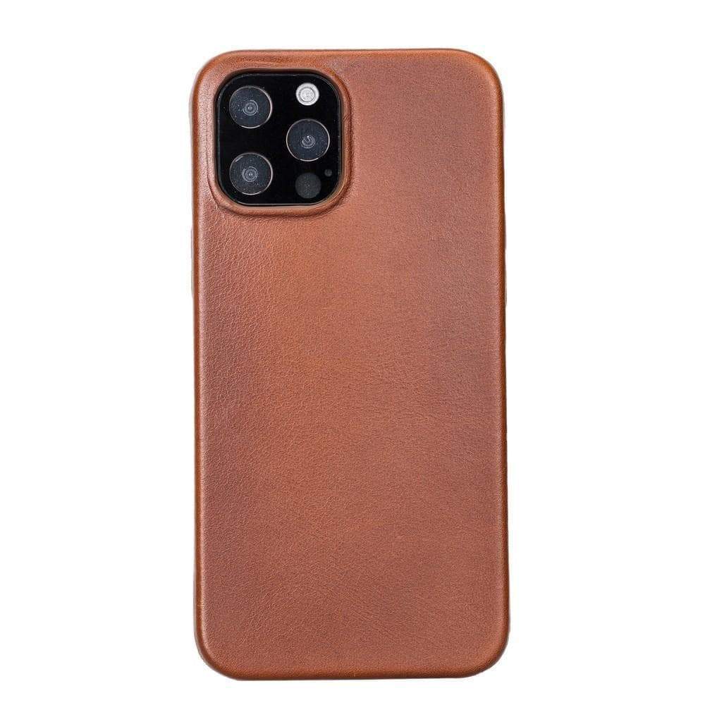B2B - Apple iPhone 12 Pro Max Leather Case / RC - Rock Cover RST2EF Bomonti