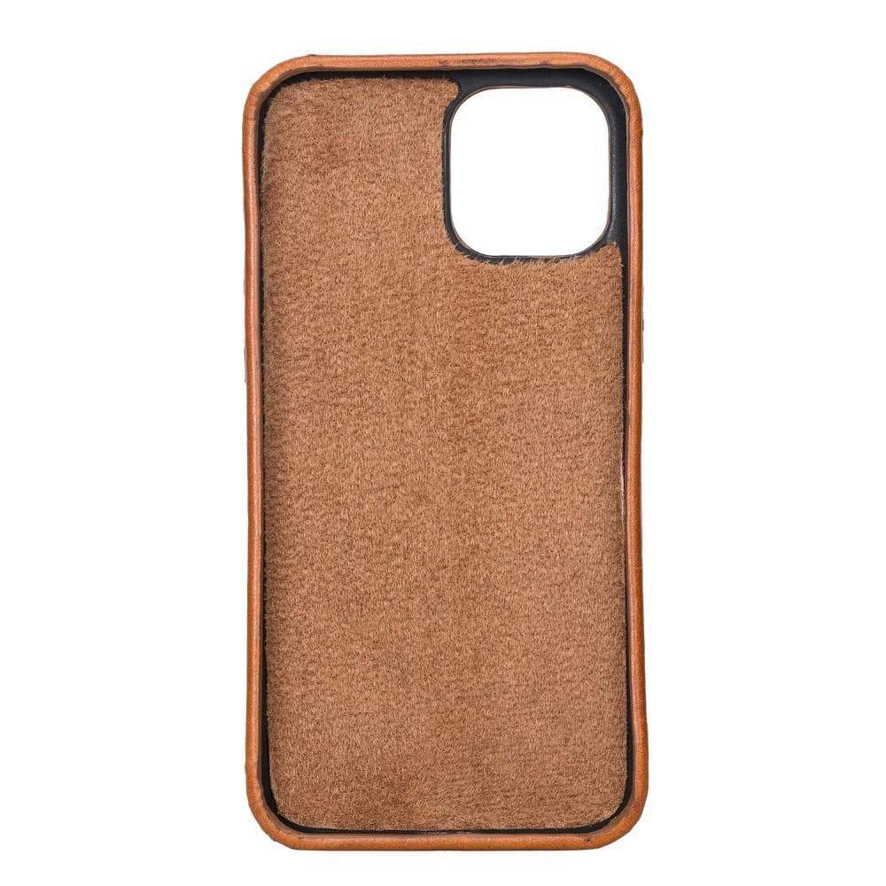 B2B - Apple iPhone 12 Pro Max Leather Case / RC - Rock Cover Bomonti