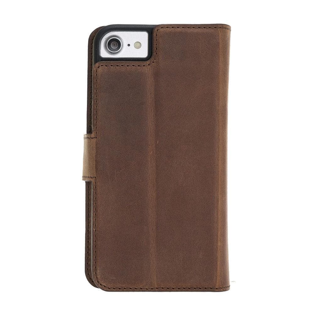 B2B - Apple iPhone SE/8/7 Series Leather Case - DMW Double Magic Wallet Bomonti