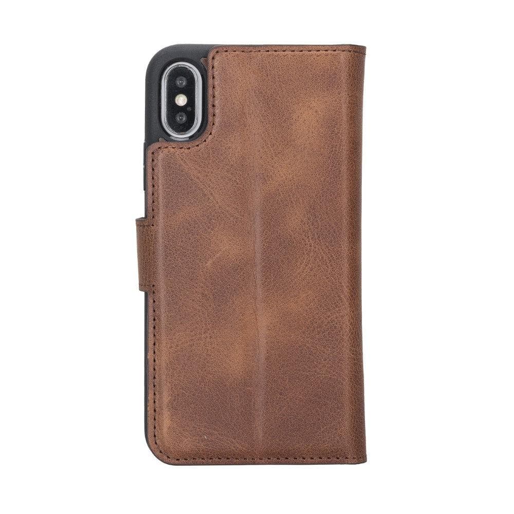 B2B - Apple iPhone X Series Detachable Leather Case / MW Bomonti