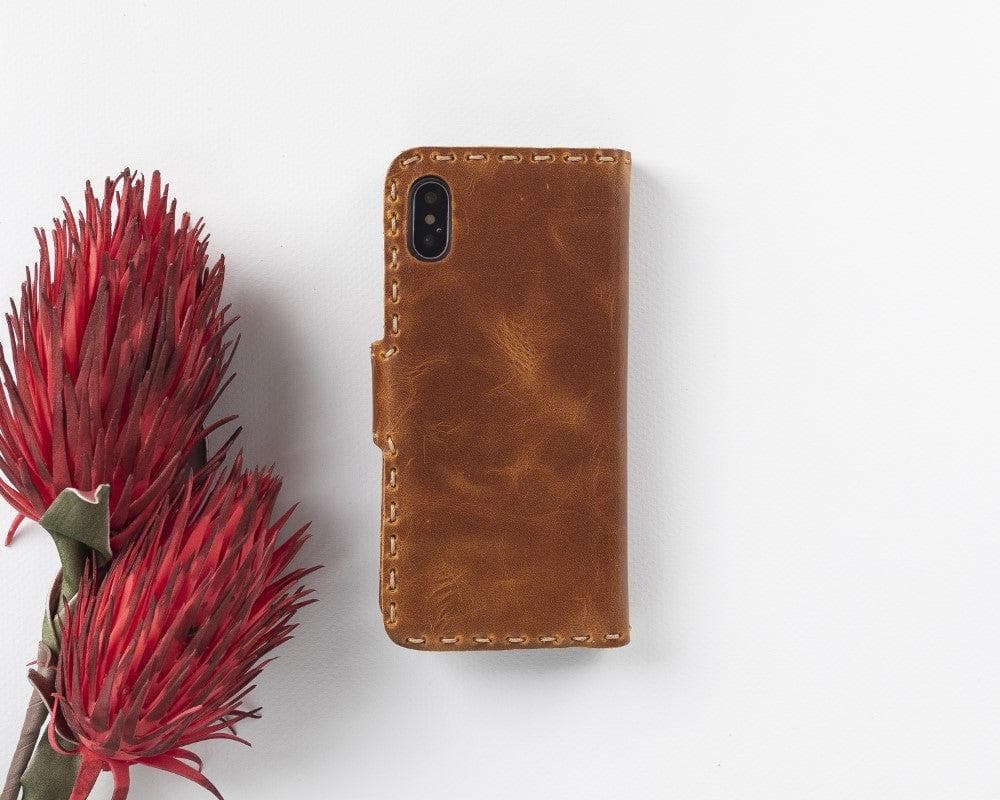 Apple iPhone X Series Leather Wallet Case / Adel Bomonti