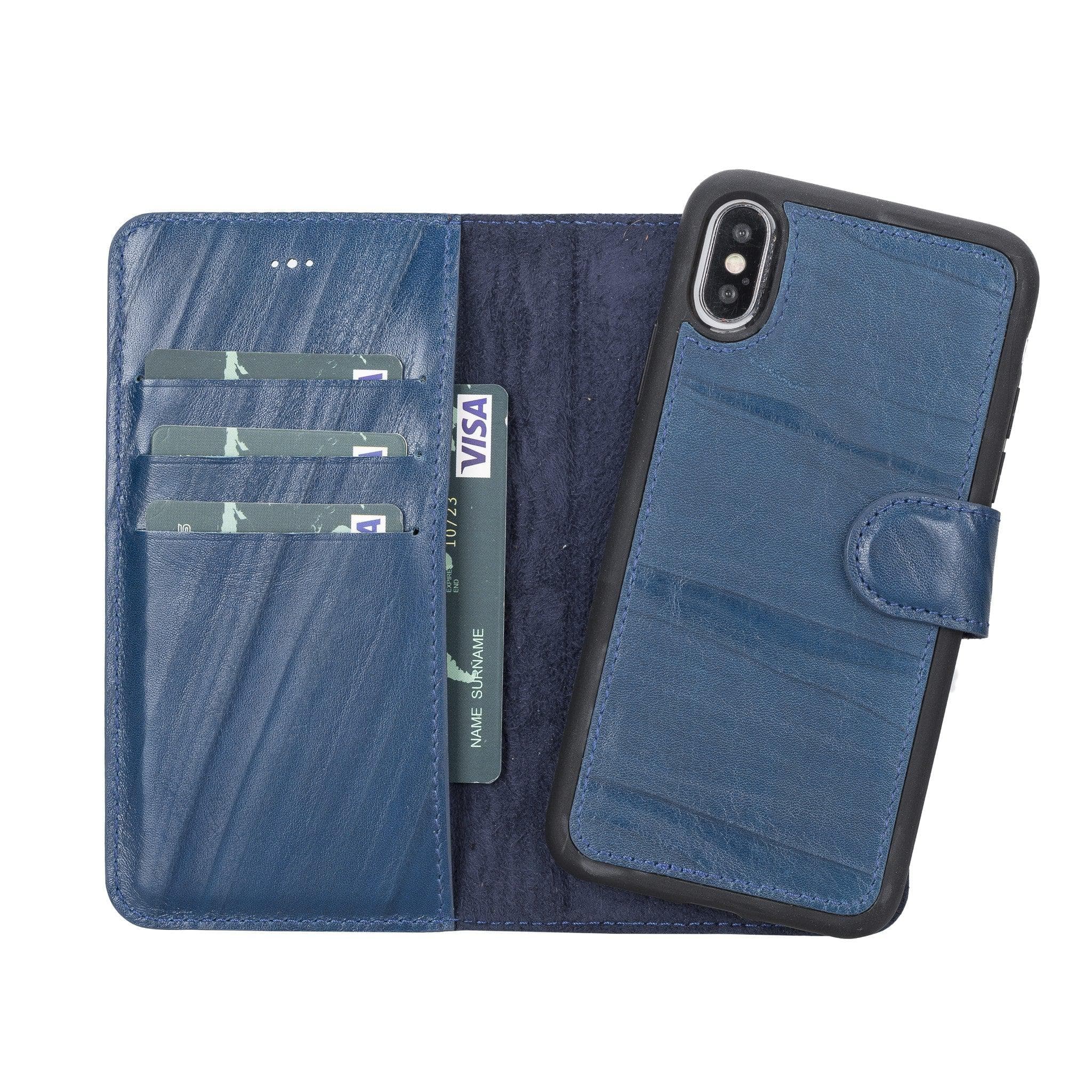 B2B - Apple iPhone X/XS Detachable Leather Case / MW Bomonti