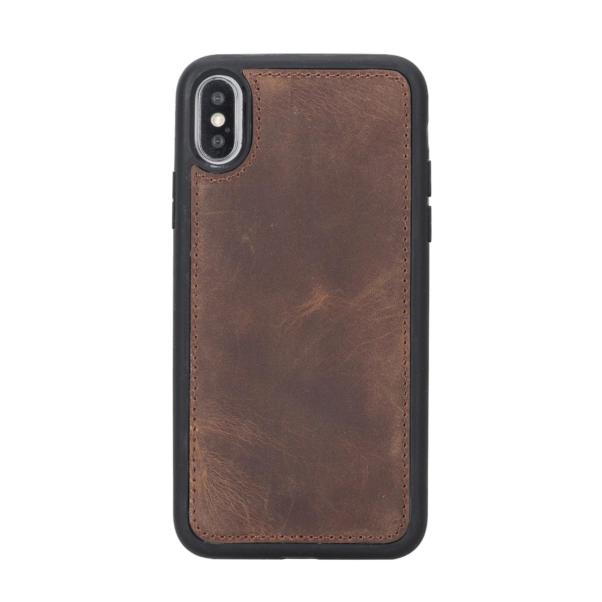 B2B - Apple iPhone X/XS Detachable Leather Case / MW Bomonti