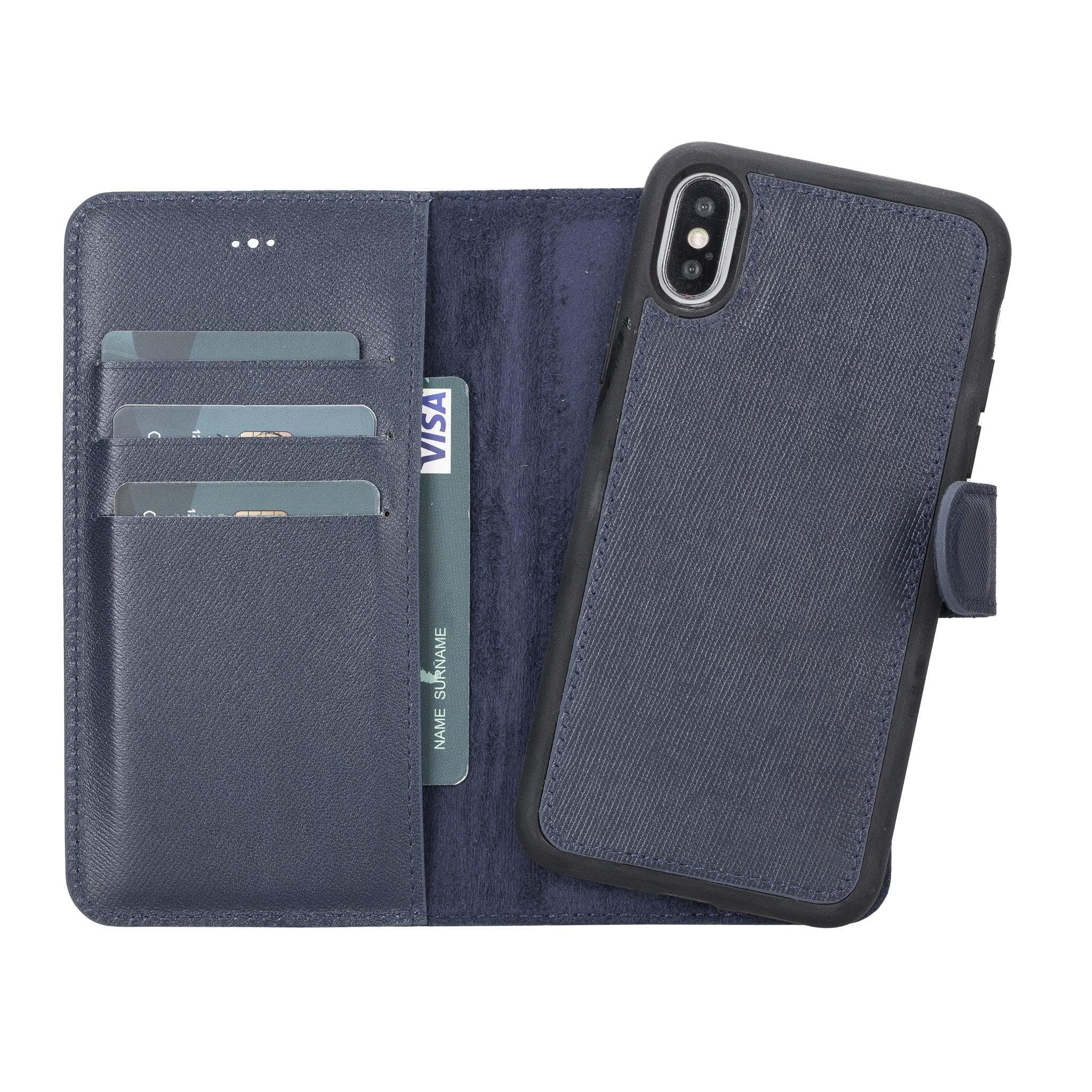 B2B - Apple iPhone X/XS Detachable Leather Case / MW Bomonti