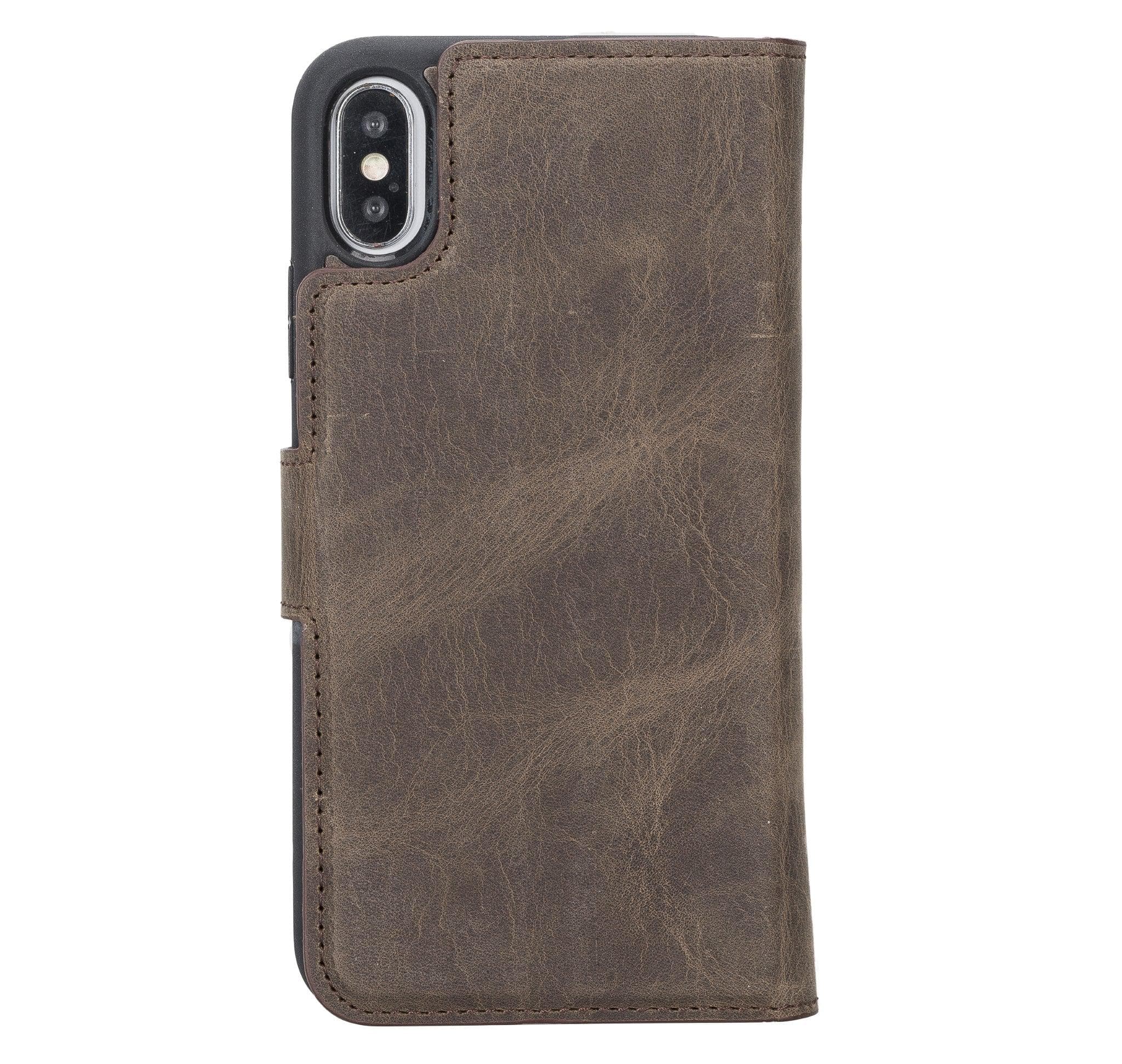 B2B - Apple iPhone X/XS Detachable Leather Case / MW Bomonti