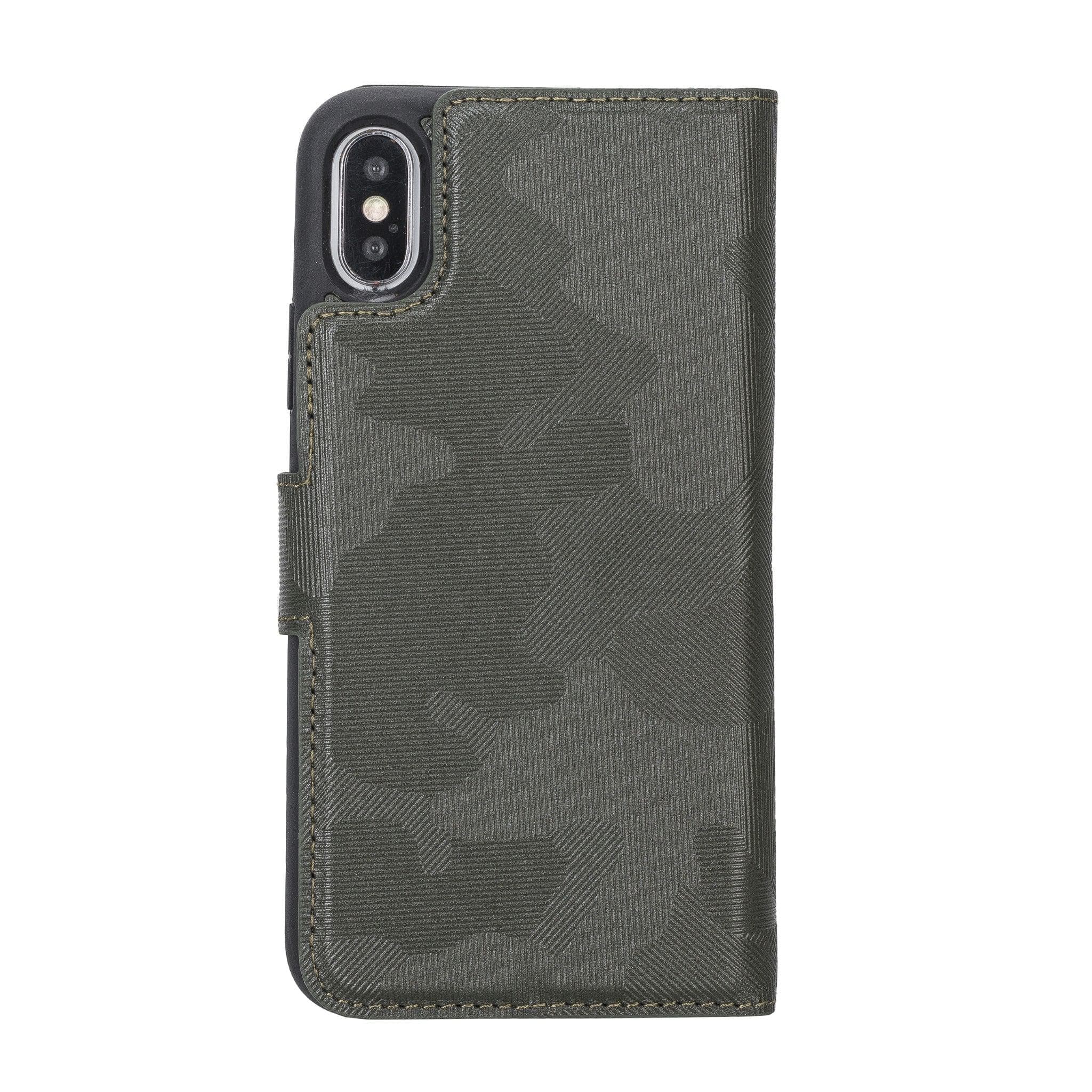 B2B - Apple iPhone X/XS Detachable Leather Case / MW Bomonti