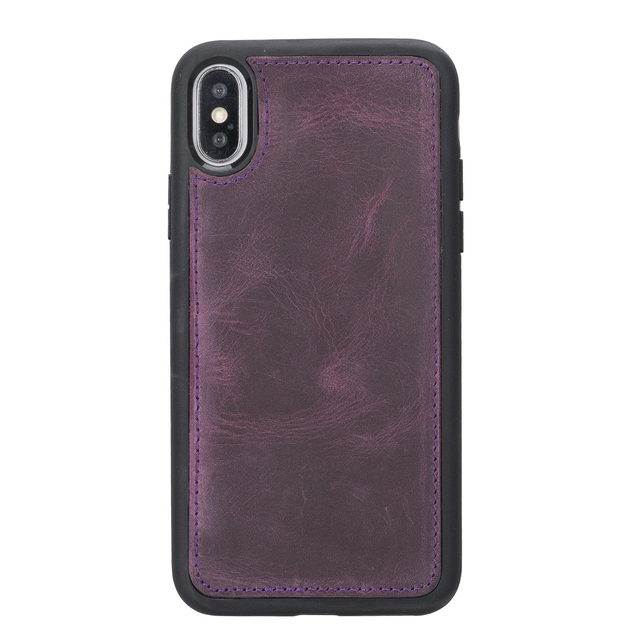 B2B - Apple iPhone X/XS Detachable Leather Case / MW Bomonti