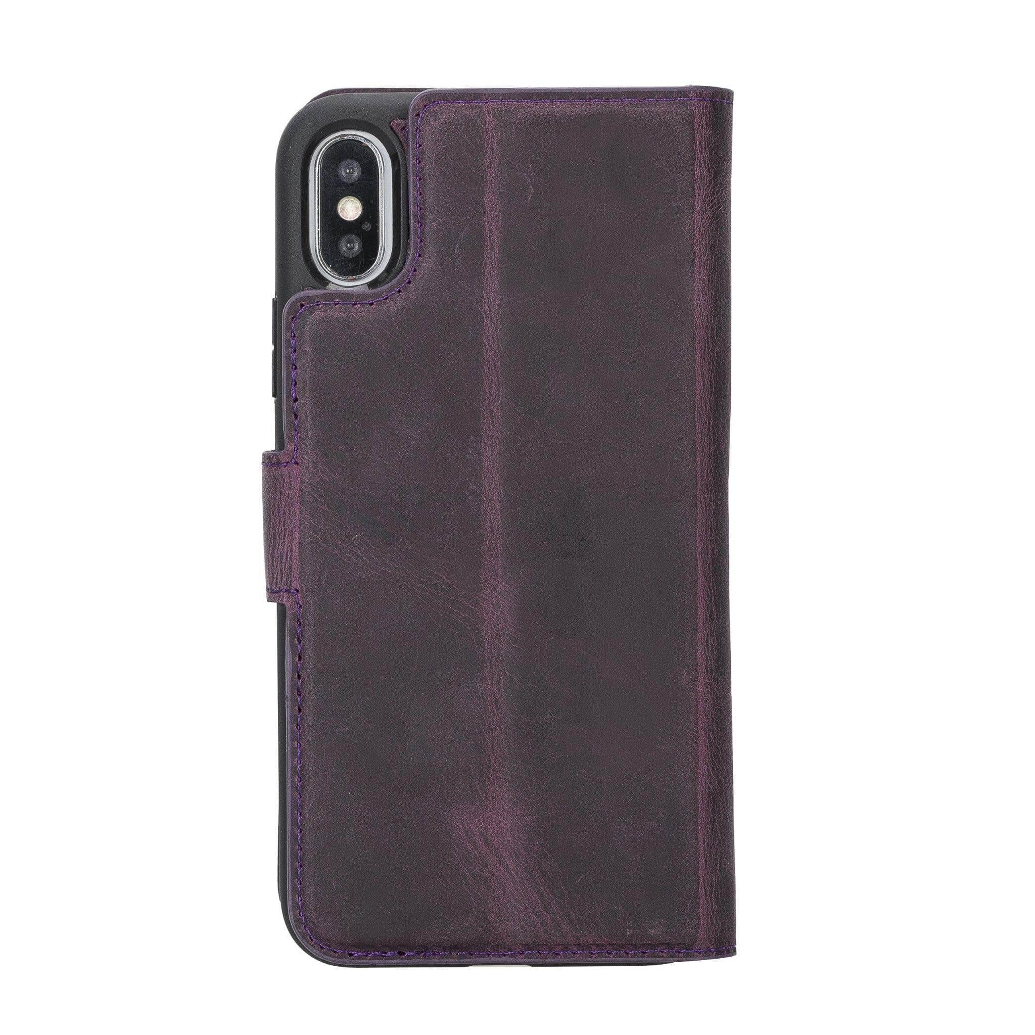 B2B - Apple iPhone X/XS Detachable Leather Case / MW Bomonti