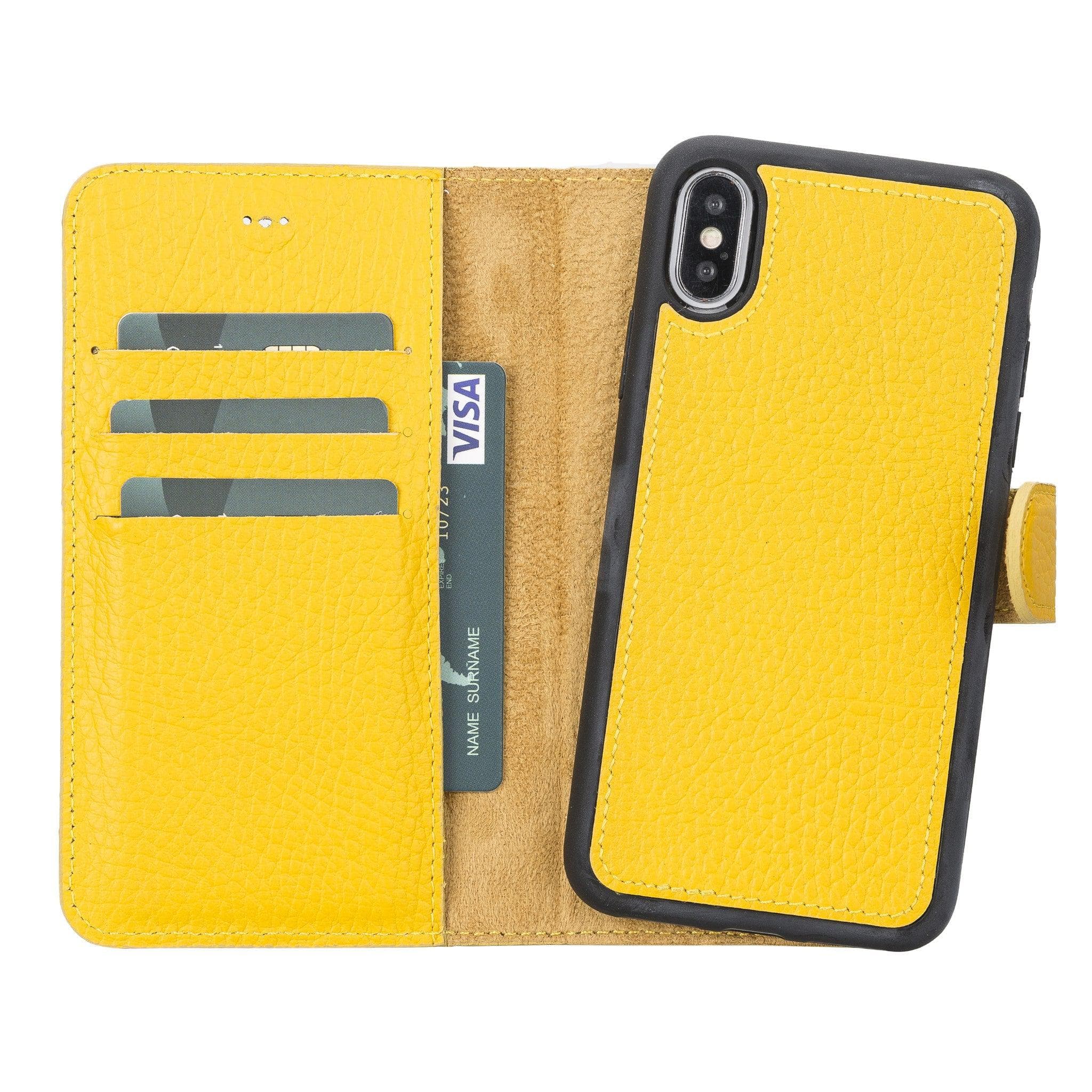 B2B - Apple iPhone X/XS Detachable Leather Case / MW Bomonti