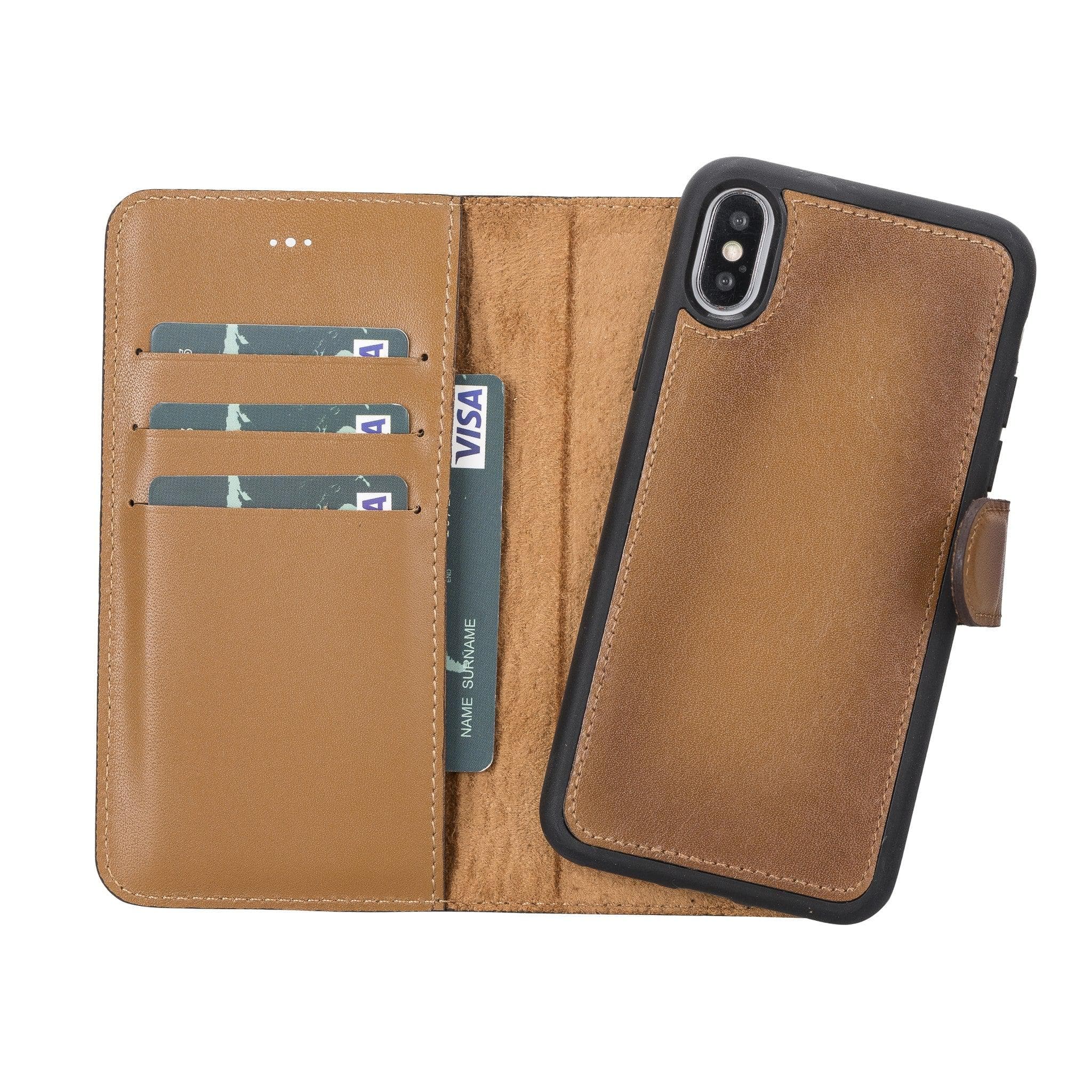 B2B - Apple iPhone X/XS Detachable Leather Case / MW Bomonti