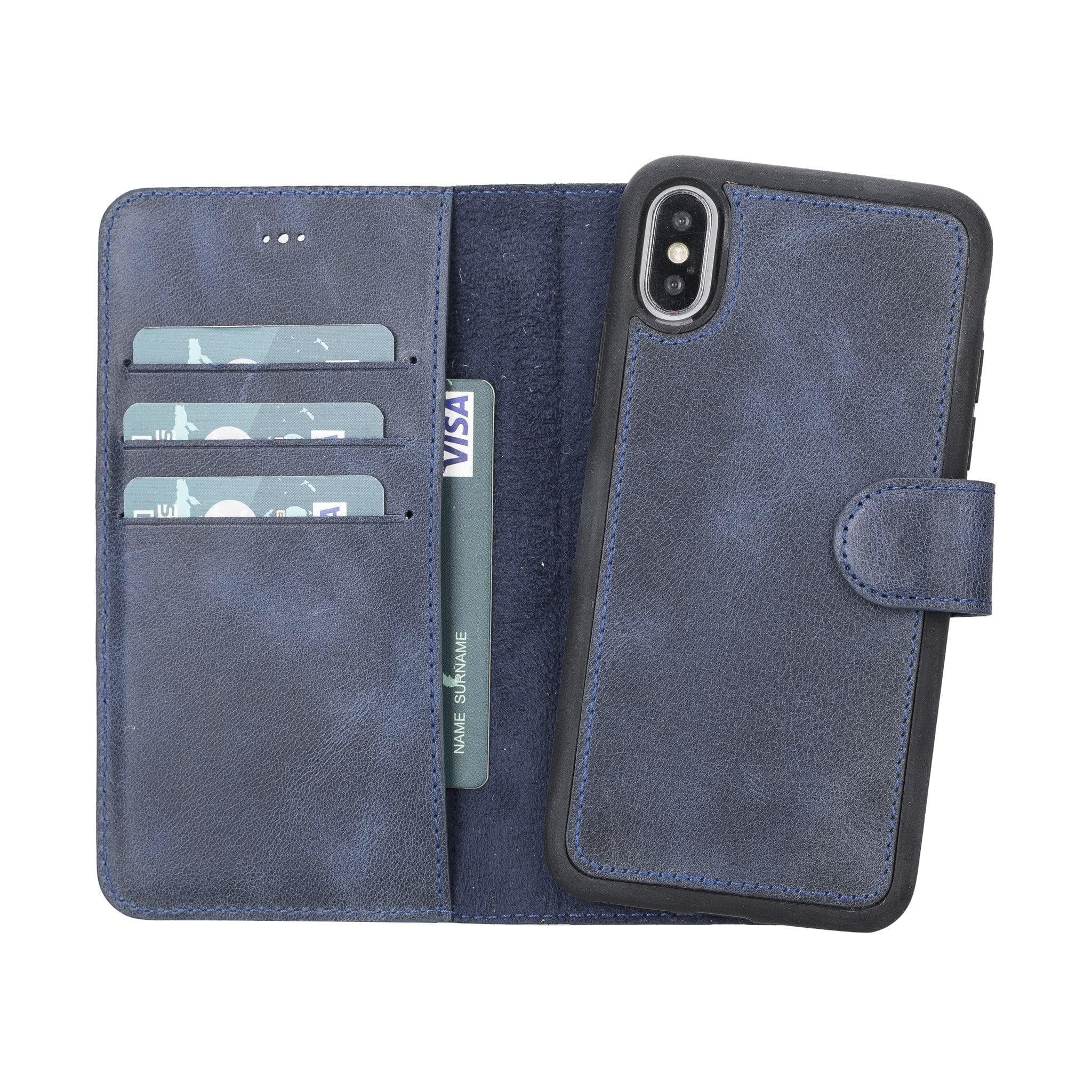 B2B - Apple iPhone X/XS Detachable Leather Case / MW Bomonti