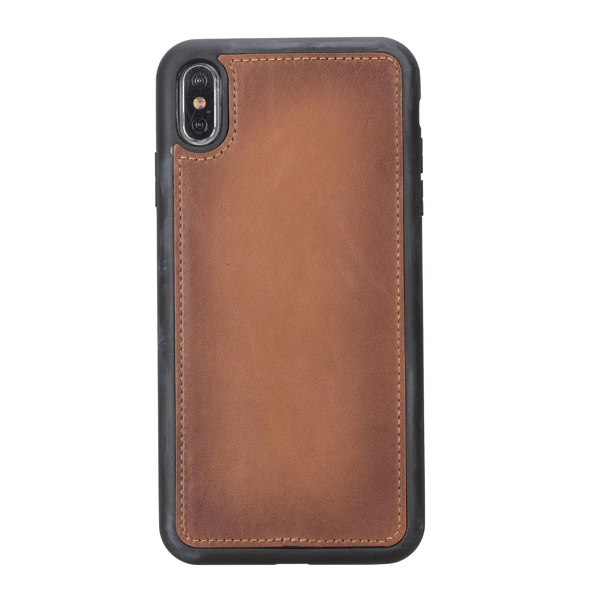 B2B - Apple iPhone XSM Detachable Leather Case / MW Bomonti