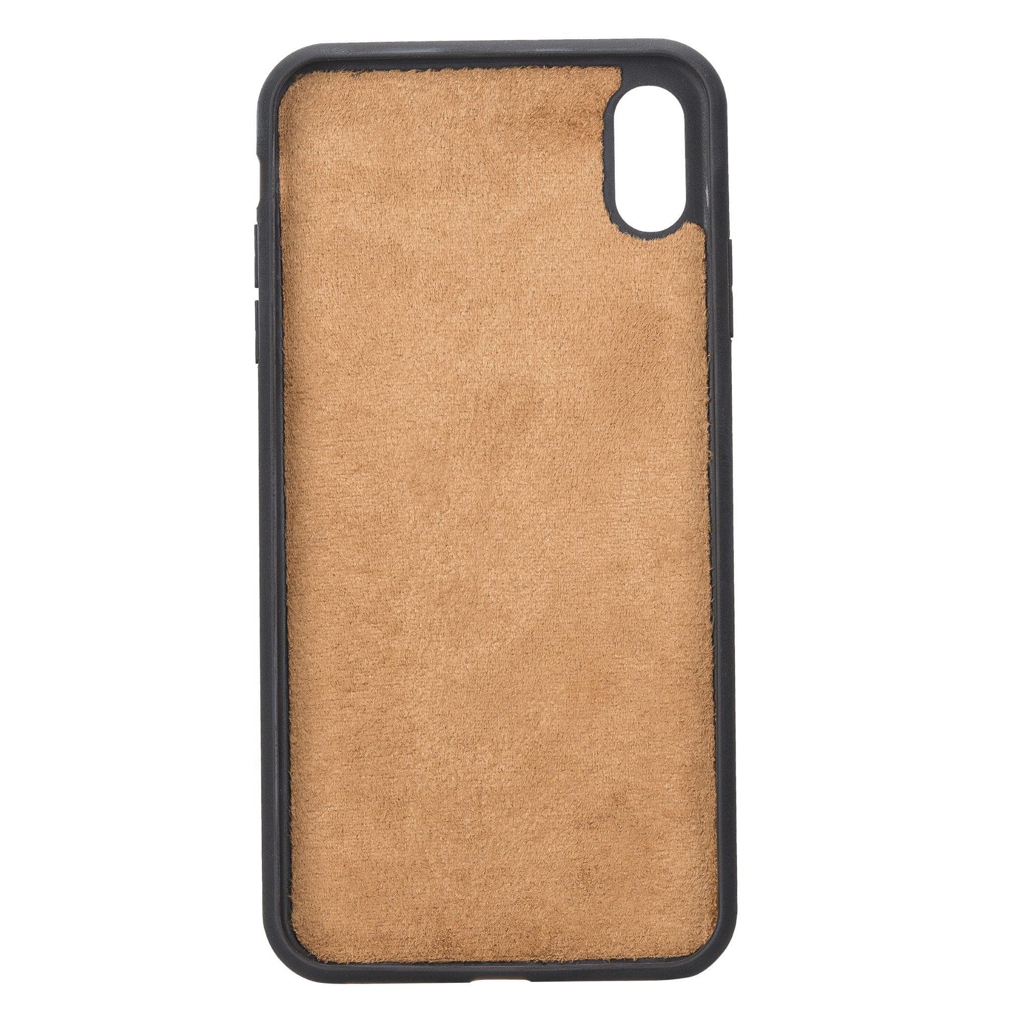 B2B - Apple iPhone XSM Detachable Leather Case / MW Bomonti