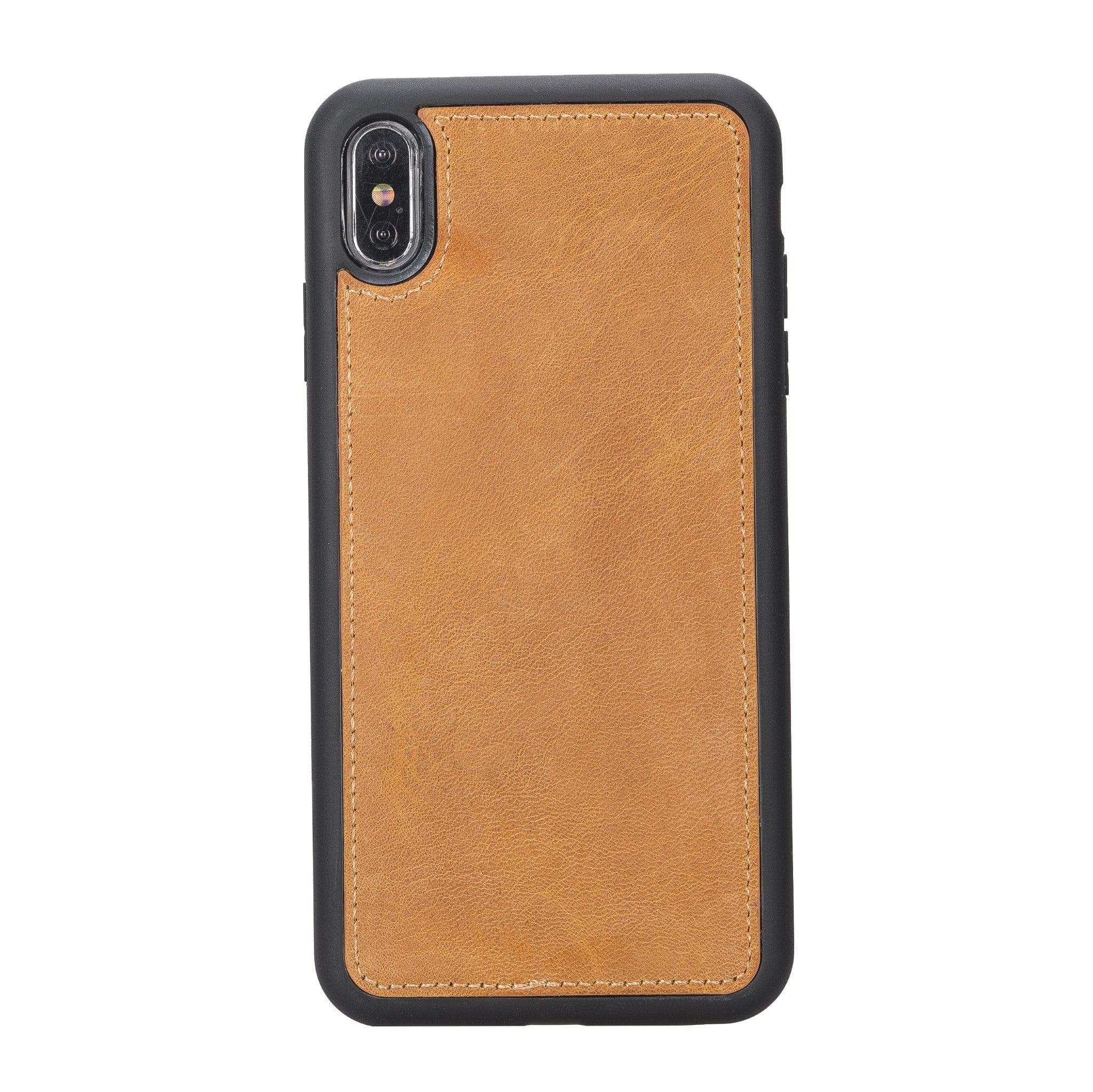 B2B - Apple iPhone XSM Detachable Leather Case / MW Bomonti