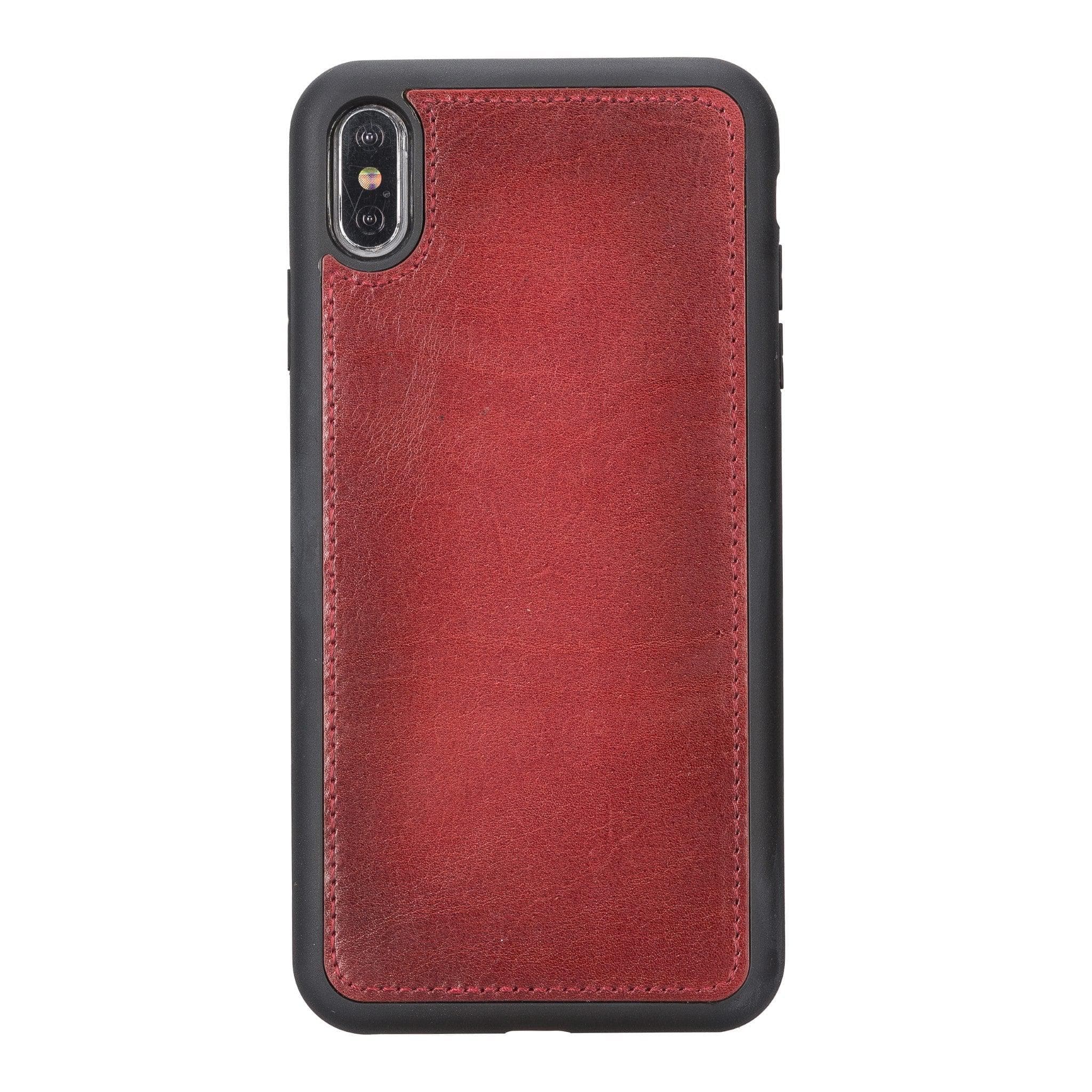 B2B - Apple iPhone XSM Detachable Leather Case / MW Bomonti