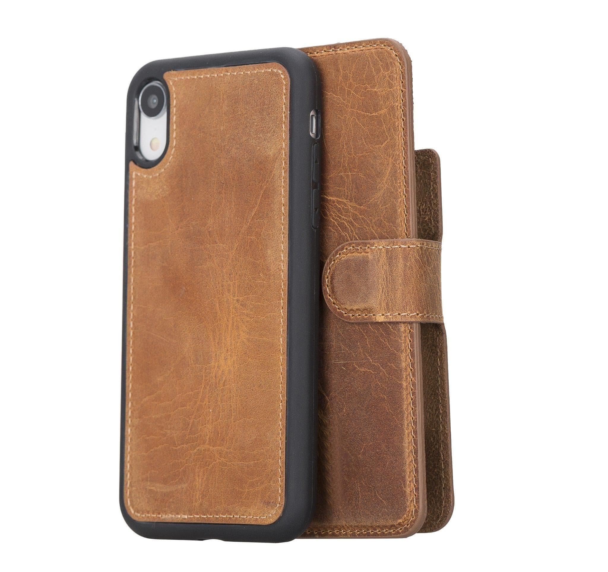 B2B - Apple iPhone XSM Detachable Leather Case / MW RO2 Bomonti