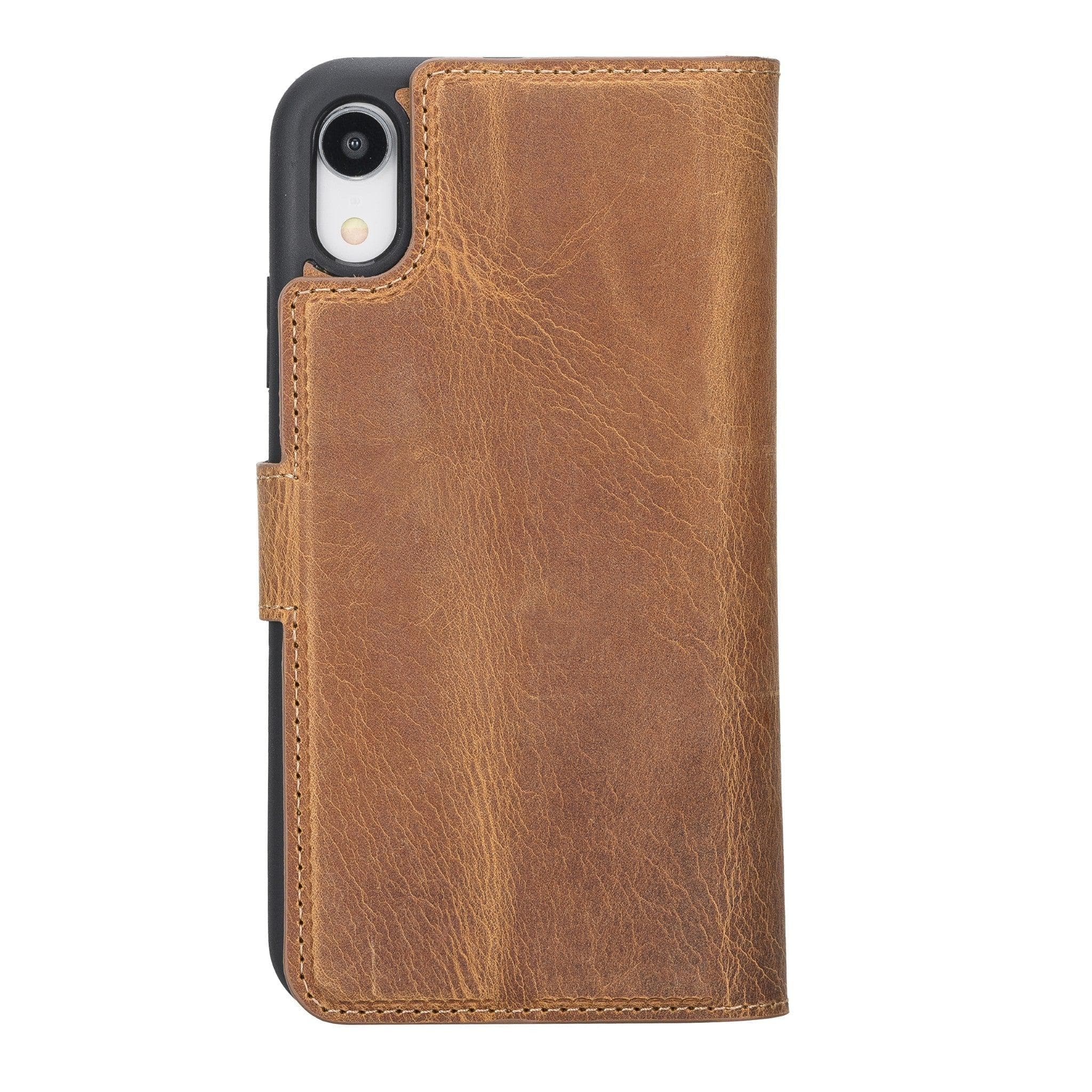 B2B - Apple iPhone XSM Detachable Leather Case / MW Bomonti