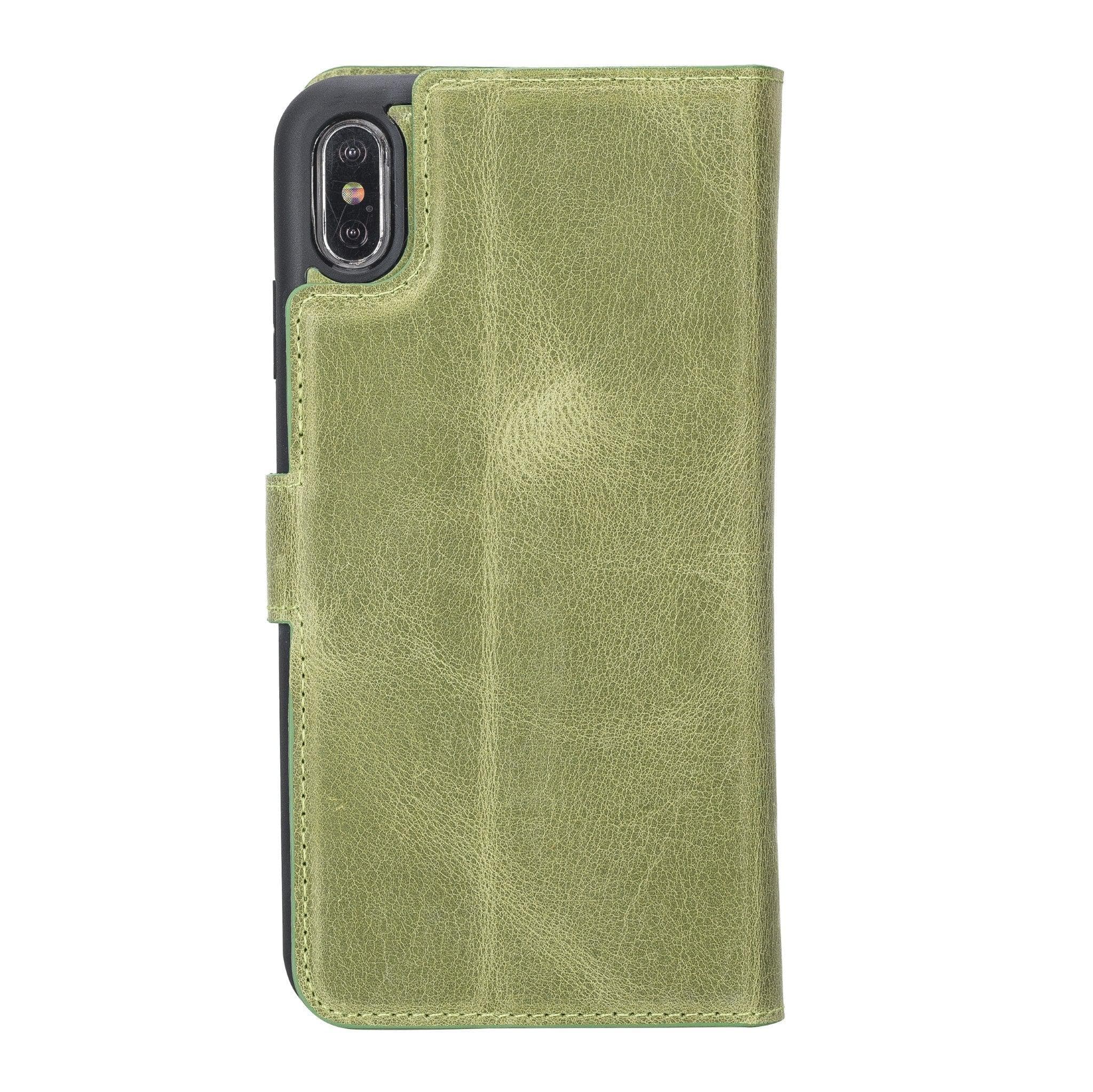 B2B - Apple iPhone XSM Detachable Leather Case / MW Bomonti