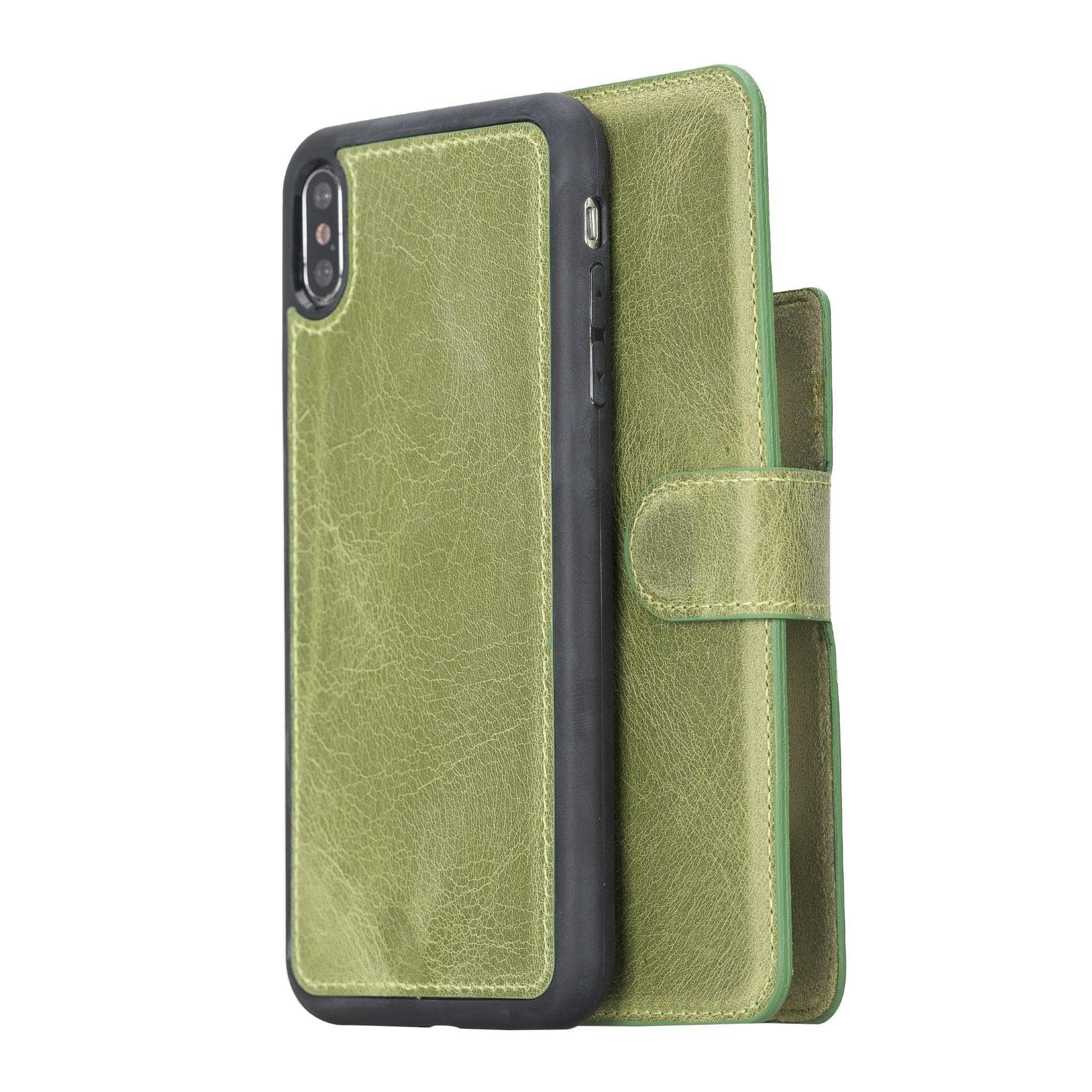 B2B - Apple iPhone XSM Detachable Leather Case / MW G16 Bomonti
