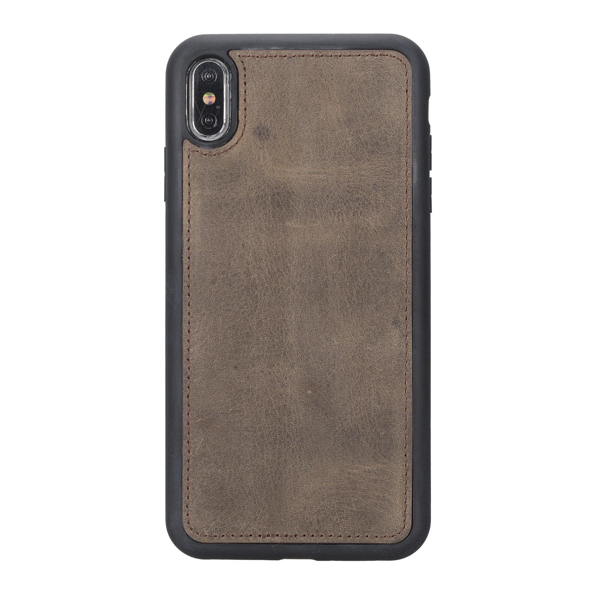 B2B - Apple iPhone XSM Detachable Leather Case / MW Bomonti