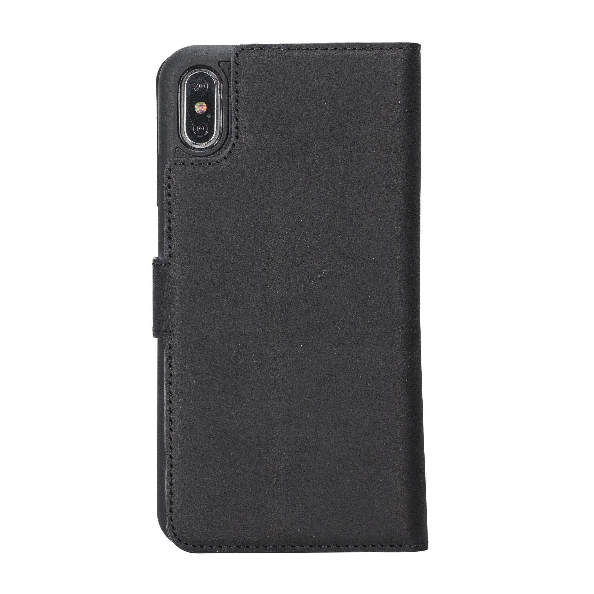 B2B - Apple iPhone XSM Detachable Leather Case / MW Bomonti