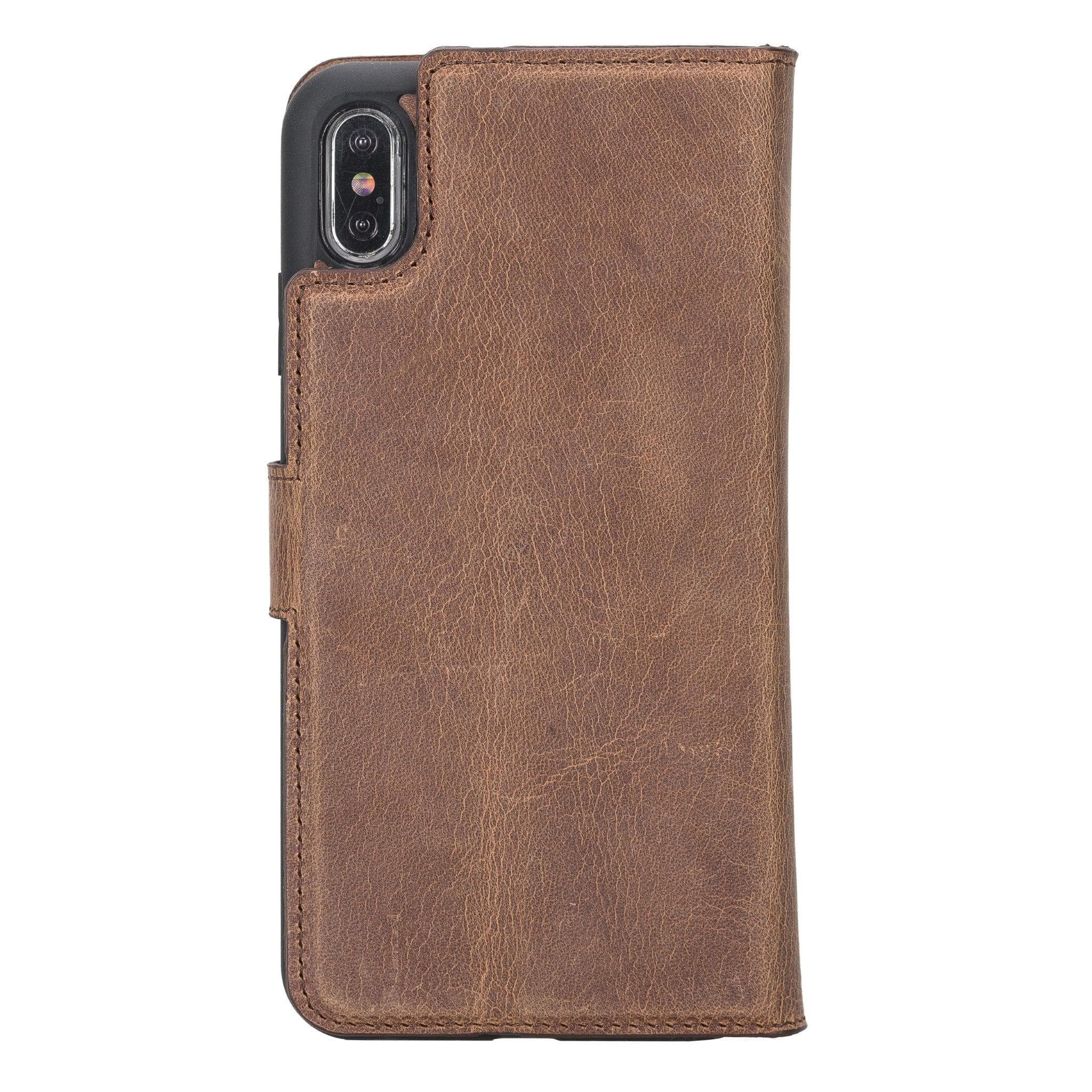 B2B - Apple iPhone XSM Detachable Leather Case / MW Bomonti