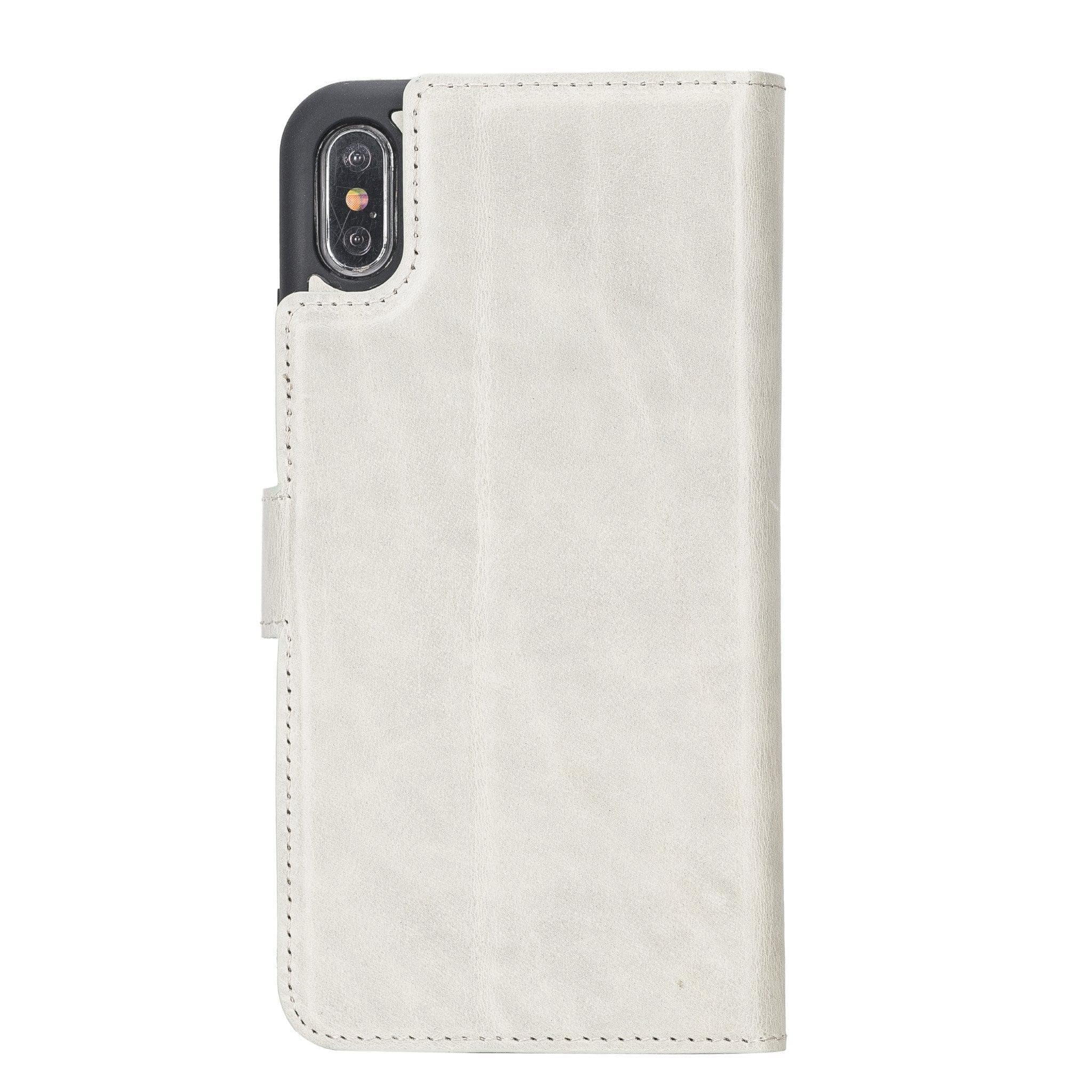 B2B - Apple iPhone XSM Detachable Leather Case / MW Bomonti