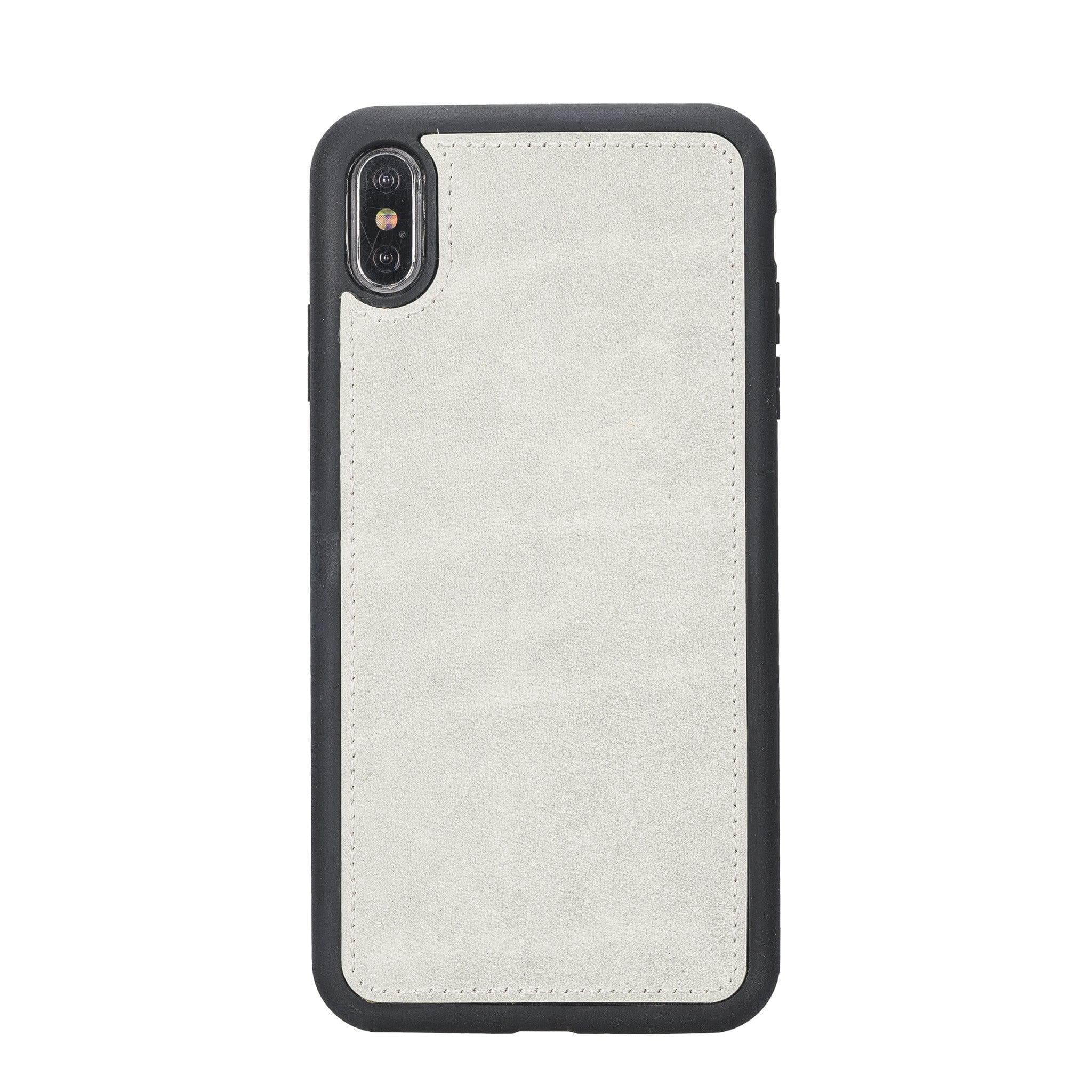 B2B - Apple iPhone XSM Detachable Leather Case / MW Bomonti