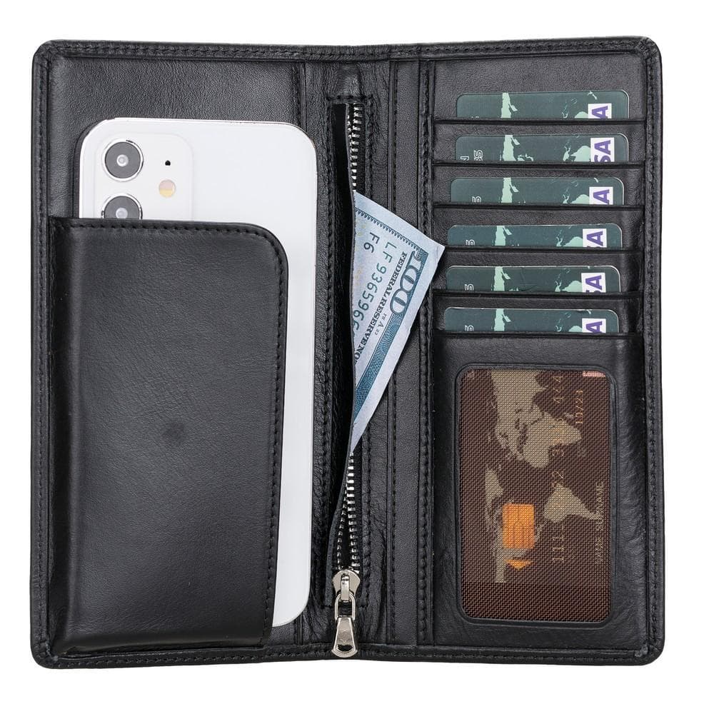 B2B - Evra Universal Leather Wallet Case 7" RST1 Bomonti