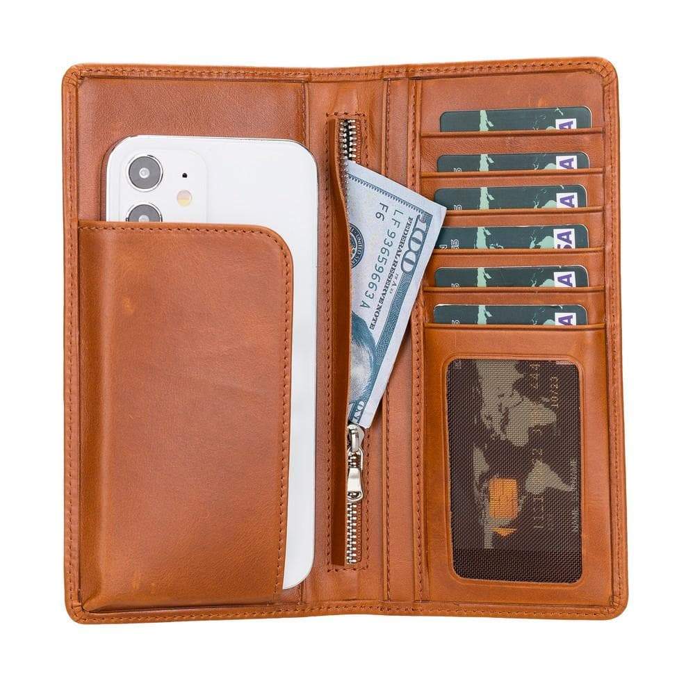 B2B - Evra Universal Leather Wallet Case 7" RST2 Bomonti