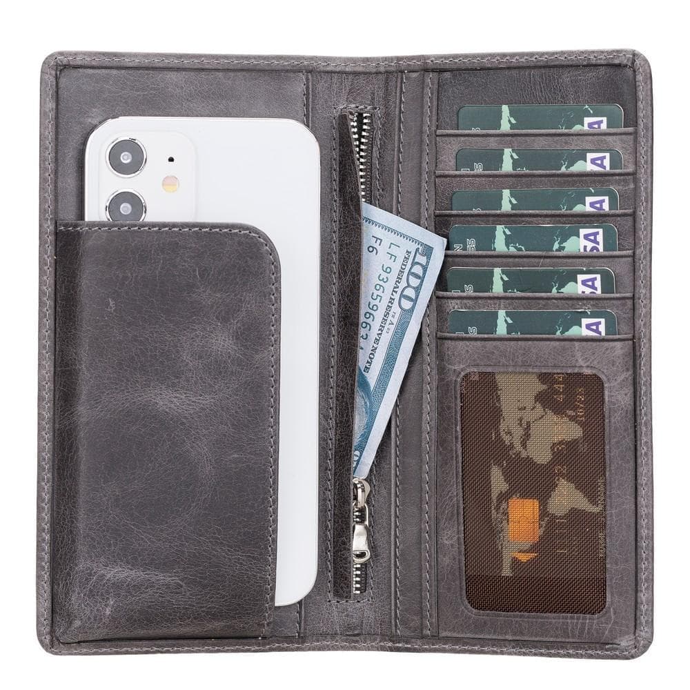 B2B - Evra Universal Leather Wallet Case 7" TN18 Bomonti